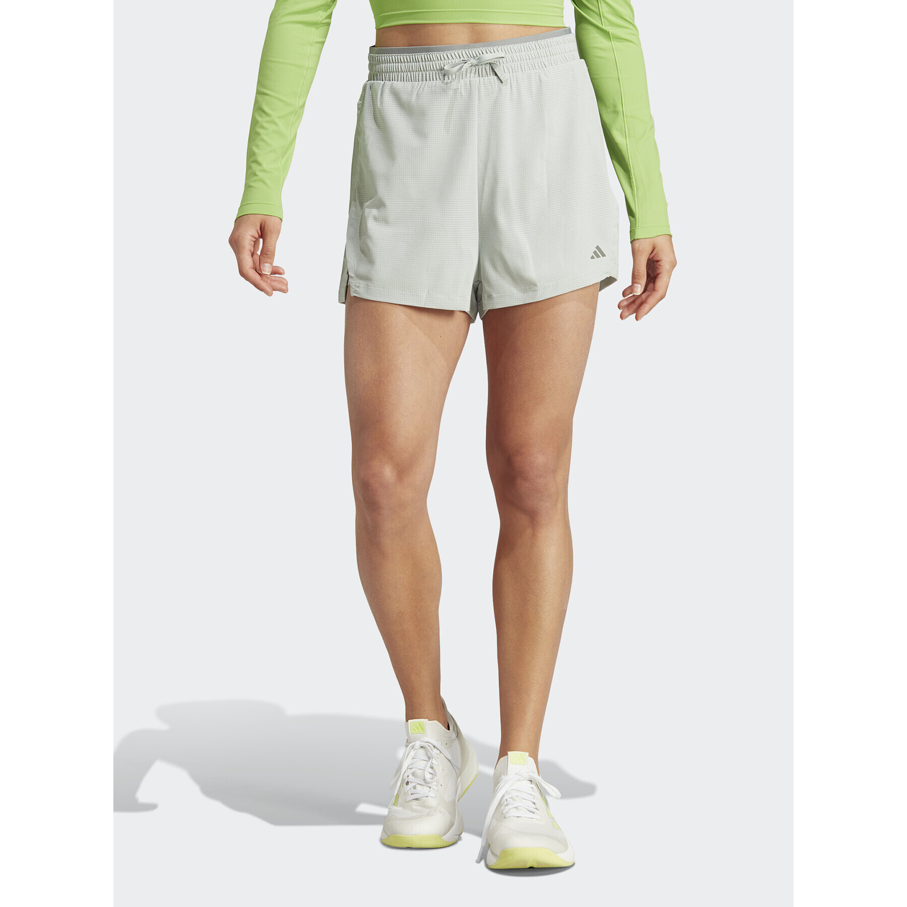 adidas Sport rövidnadrág HIIT HEAT.RDY Two-in-One IL9277 Szürke Regular Fit - Pepit.hu