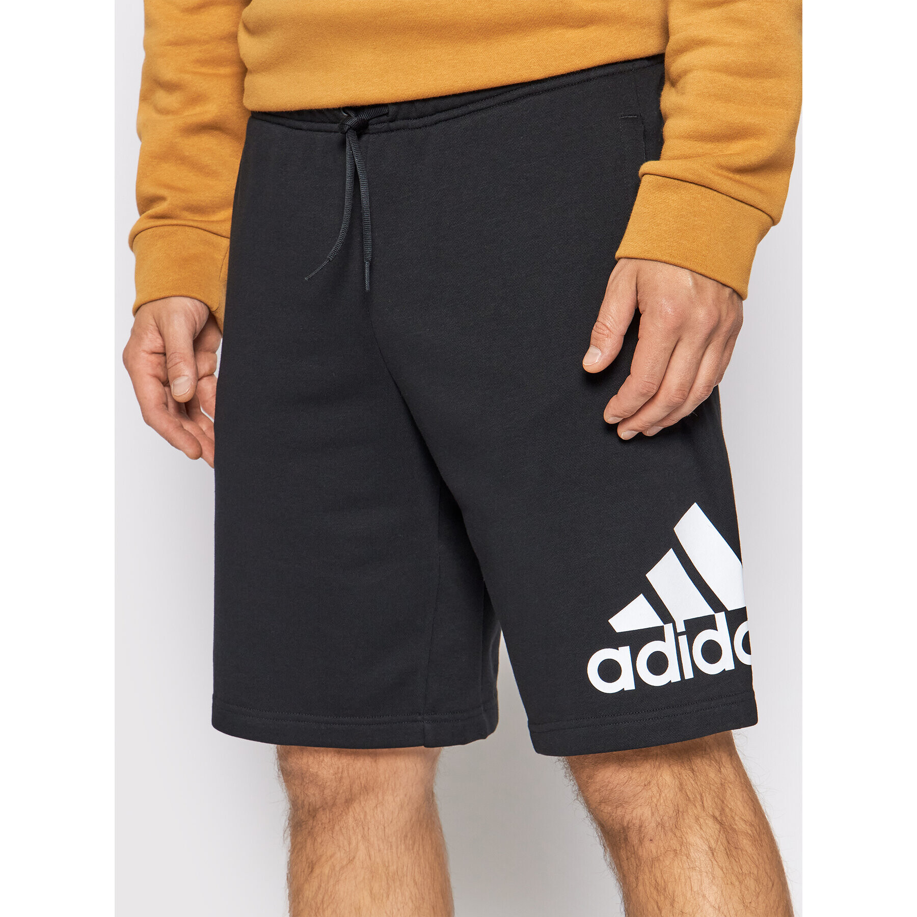 adidas Sport rövidnadrág Loungewear Must Haves Badge Of Sport DX7662 Fekete Regular Fit - Pepit.hu