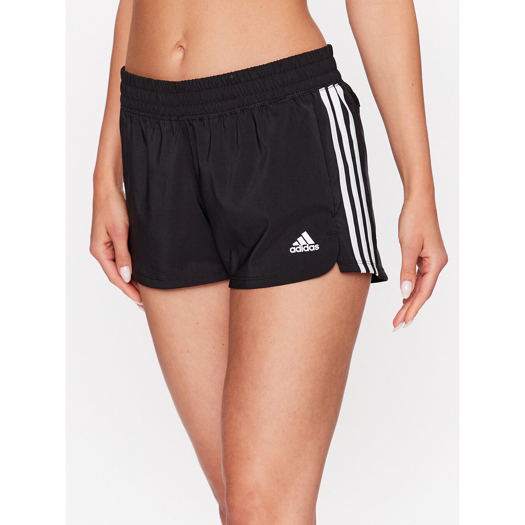 adidas Sport rövidnadrág Pacer 3-Stripes Woven Shorts GH8146 Fekete Regular Fit - Pepit.hu