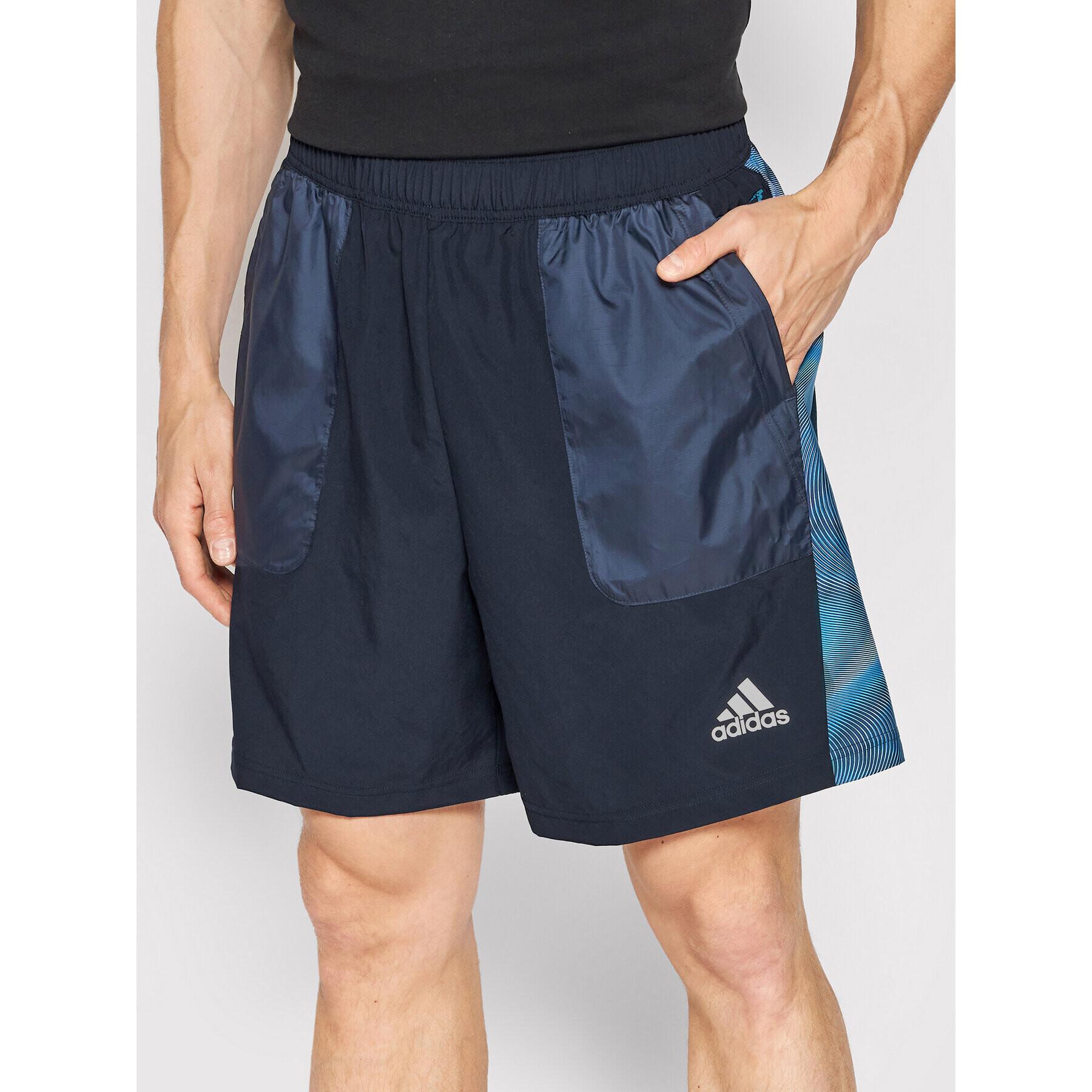 adidas Sport rövidnadrág Season Sho HD4338 Sötétkék Regular Fit - Pepit.hu