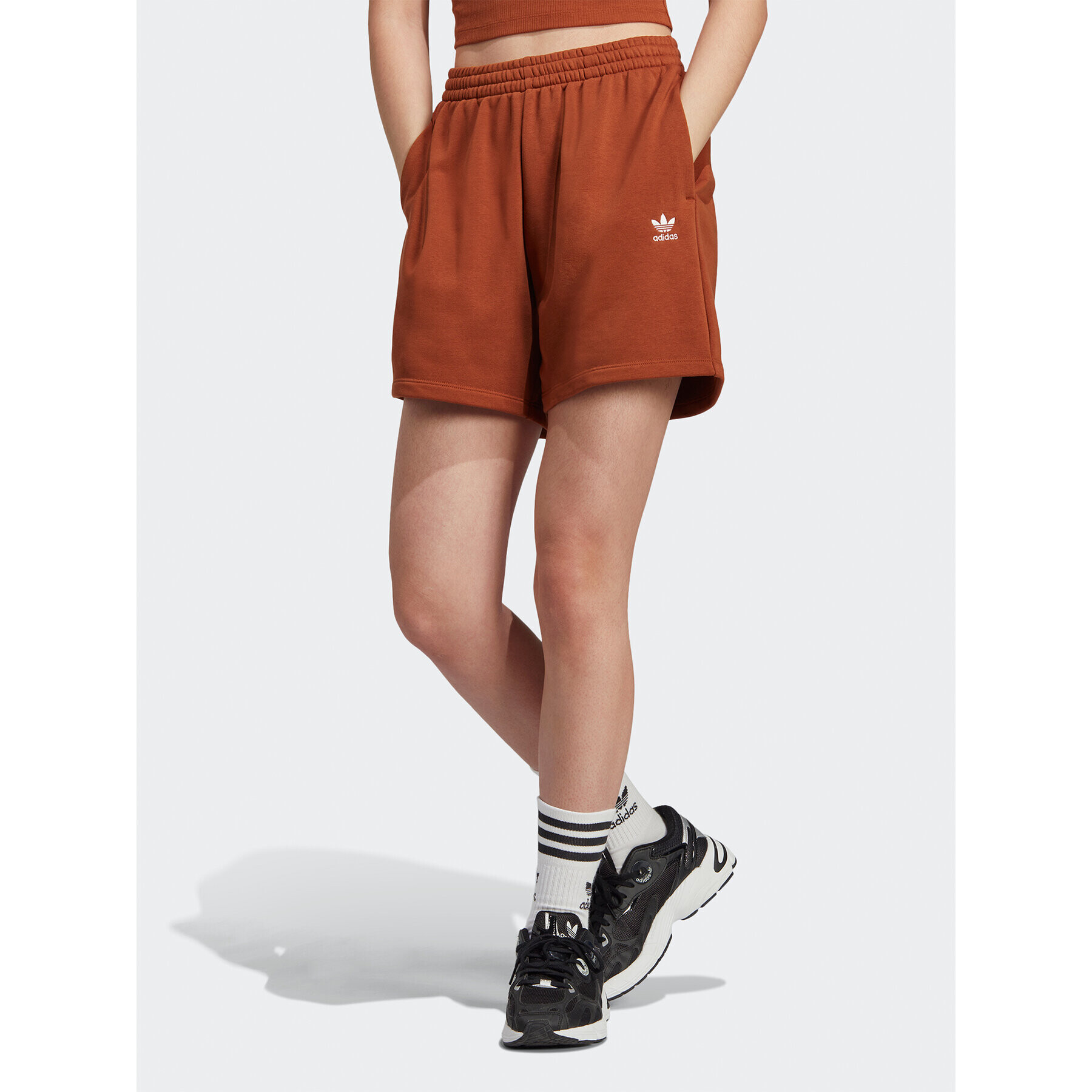 adidas Sport rövidnadrág Shorts IL9619 Barna - Pepit.hu