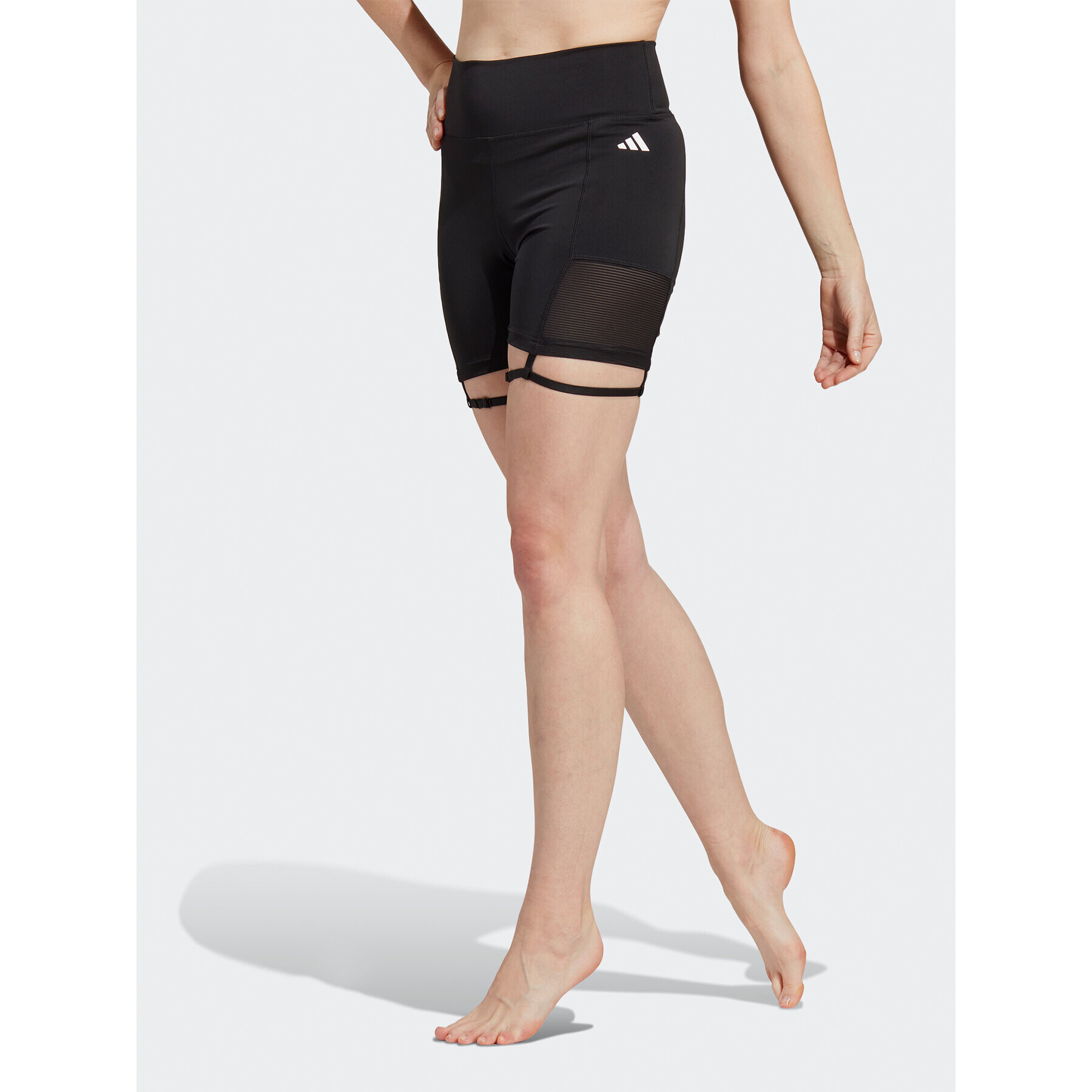 adidas Sport rövidnadrág Train Essentials Dance High-Waisted Short Leggings HT5429 Fekete - Pepit.hu