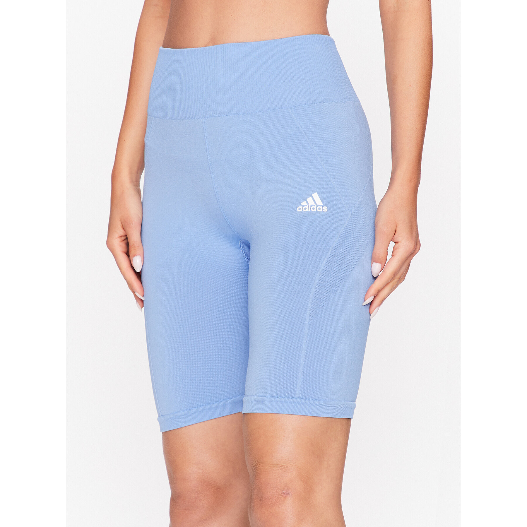 adidas Sport rövidnadrág Training Seamless Short Leggings H49584 Kék - Pepit.hu