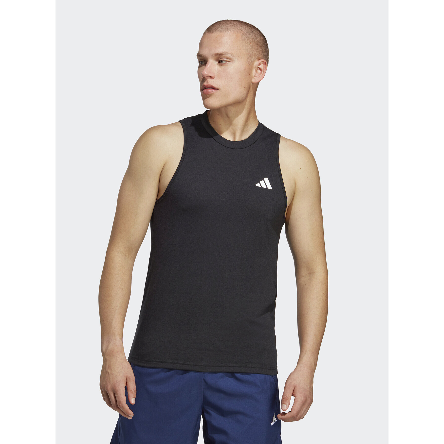 adidas Trikó Train Essentials Feelready Training Tank Top IC6945 Fekete Slim Fit - Pepit.hu