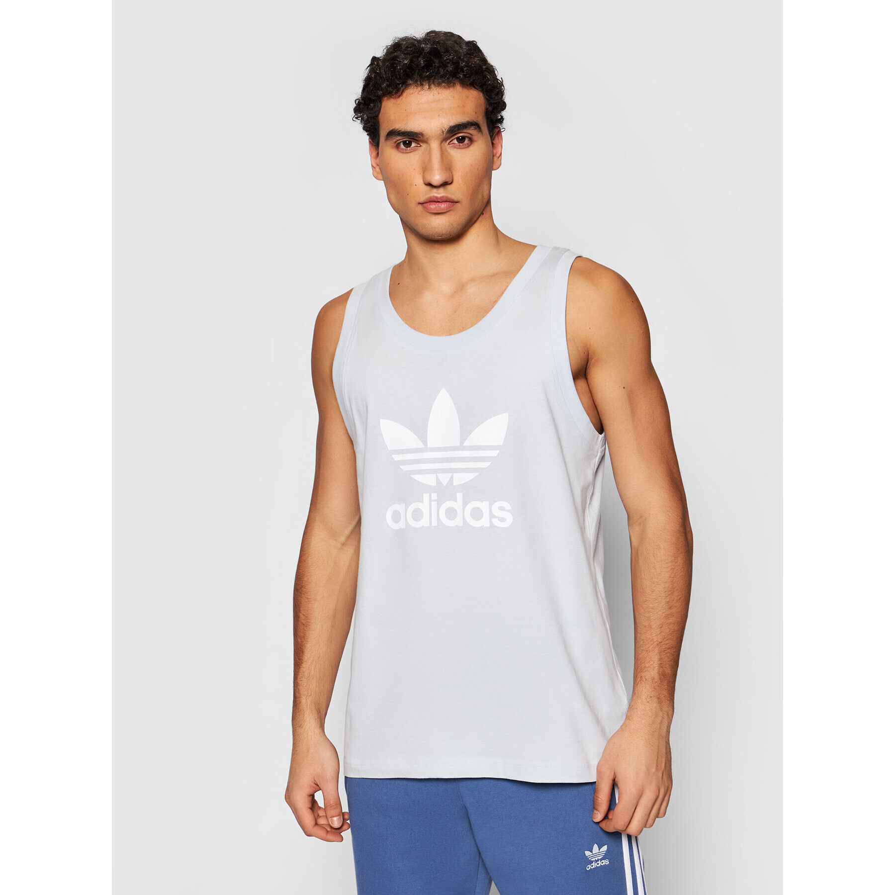 adidas Trikó Trefoil GN3488 Kék Regular Fit - Pepit.hu