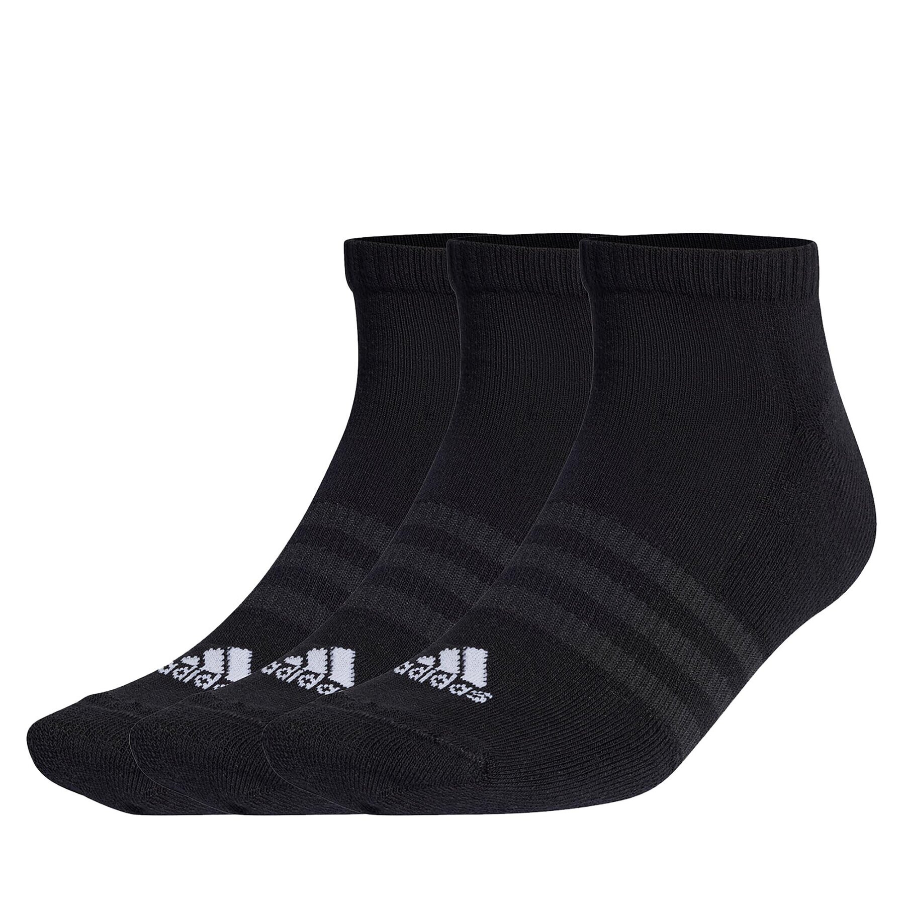 adidas Unisex bokazokni Cushioned Low-Cut Socks 3 Pairs IC1332 Fekete - Pepit.hu