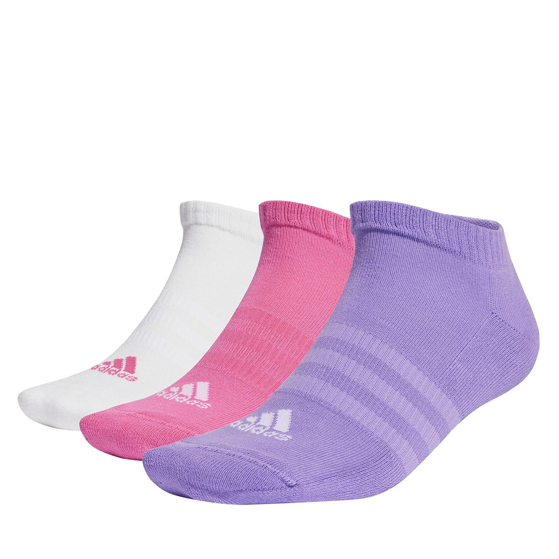 adidas Unisex bokazokni Cushioned Low-Cut Socks 3 Pairs IC1335 Rózsaszín - Pepit.hu