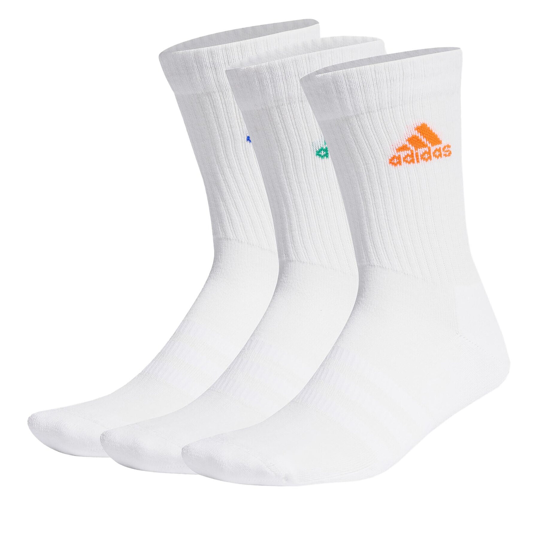 adidas Unisex Magasszárú Zokni Cushioned Crew Socks 3 Pairs IC1314 Fehér - Pepit.hu