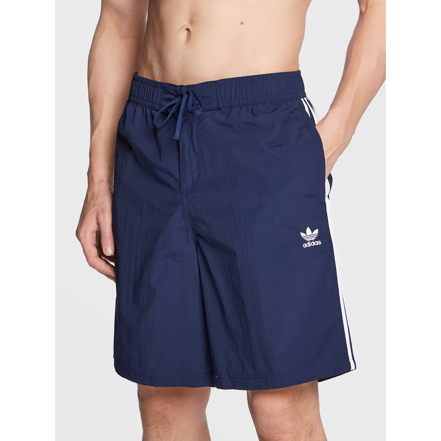 adidas Úszónadrág adicolor 3-Stripes HK7389 Sötétkék Relaxed Fit - Pepit.hu