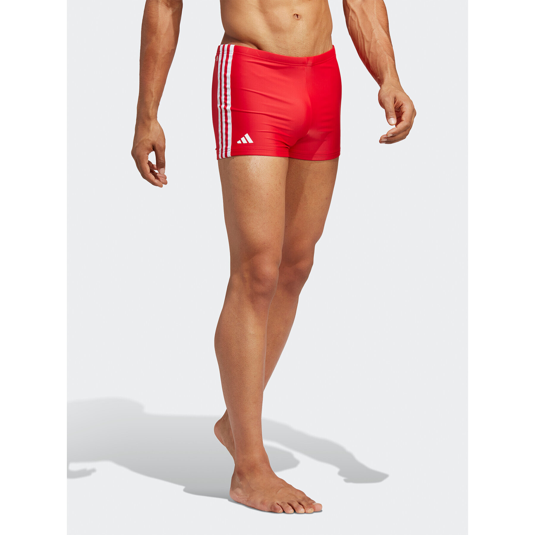 adidas Úszónadrág Classic 3-Stripes Swim Boxers HT2075 Piros Regular Fit - Pepit.hu