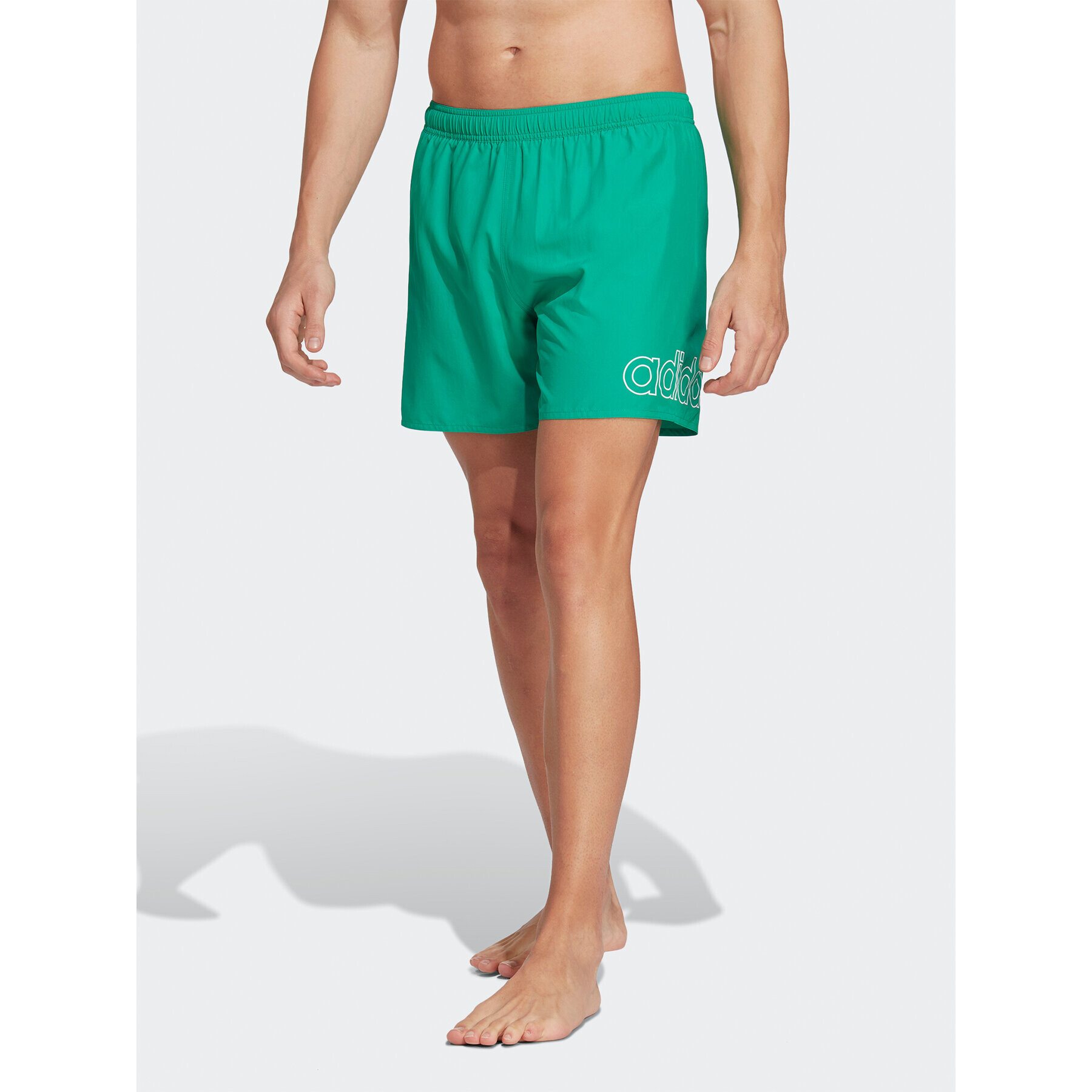 adidas Úszónadrág Logo CLX Short Length Swim Shorts HT2125 Zöld Regular Fit - Pepit.hu