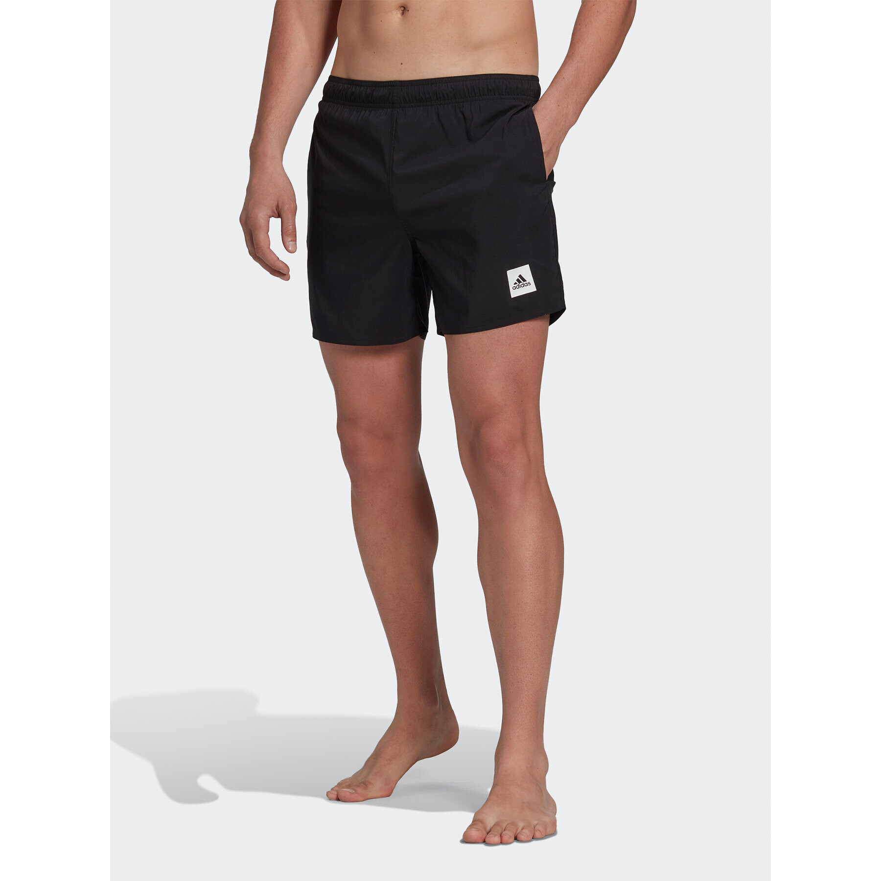 adidas Úszónadrág Short Length Solid Swim Shorts HP1772 Fekete Regular Fit - Pepit.hu