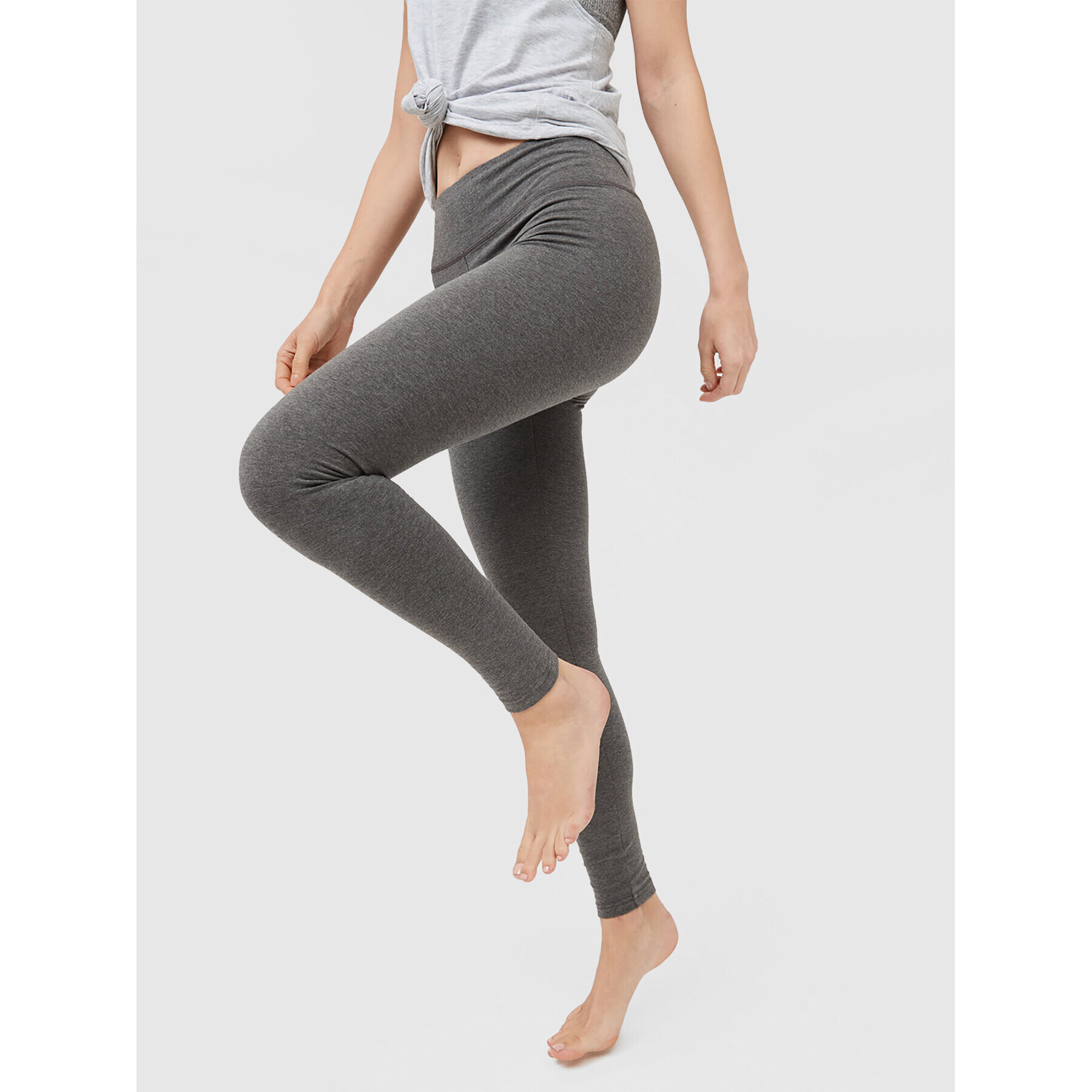 aerie Leggings 070-0447-5078 Szürke Slim Fit - Pepit.hu