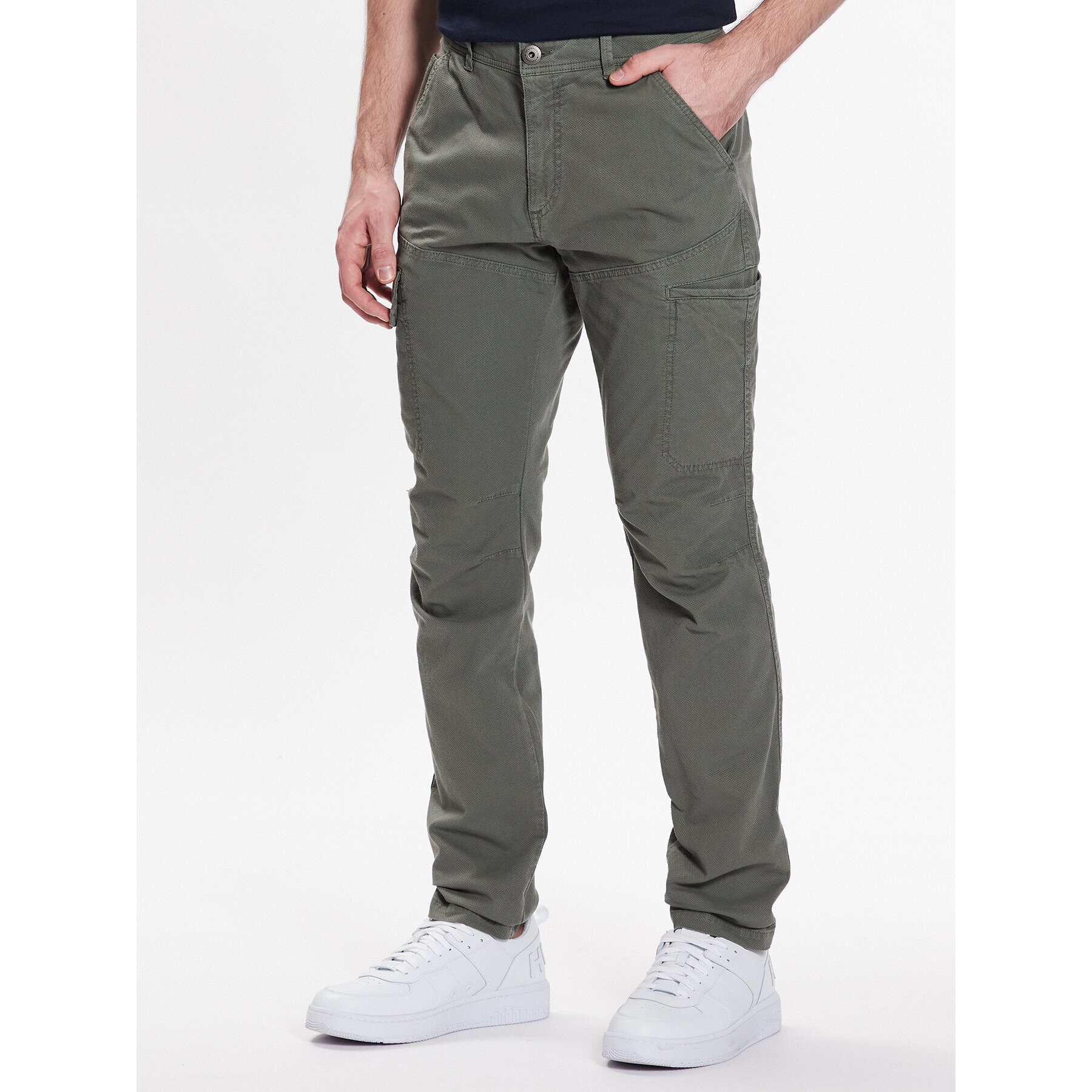 Aeronautica Militare Szövet nadrág 231PA1512CT3088 Zöld Regular Fit - Pepit.hu