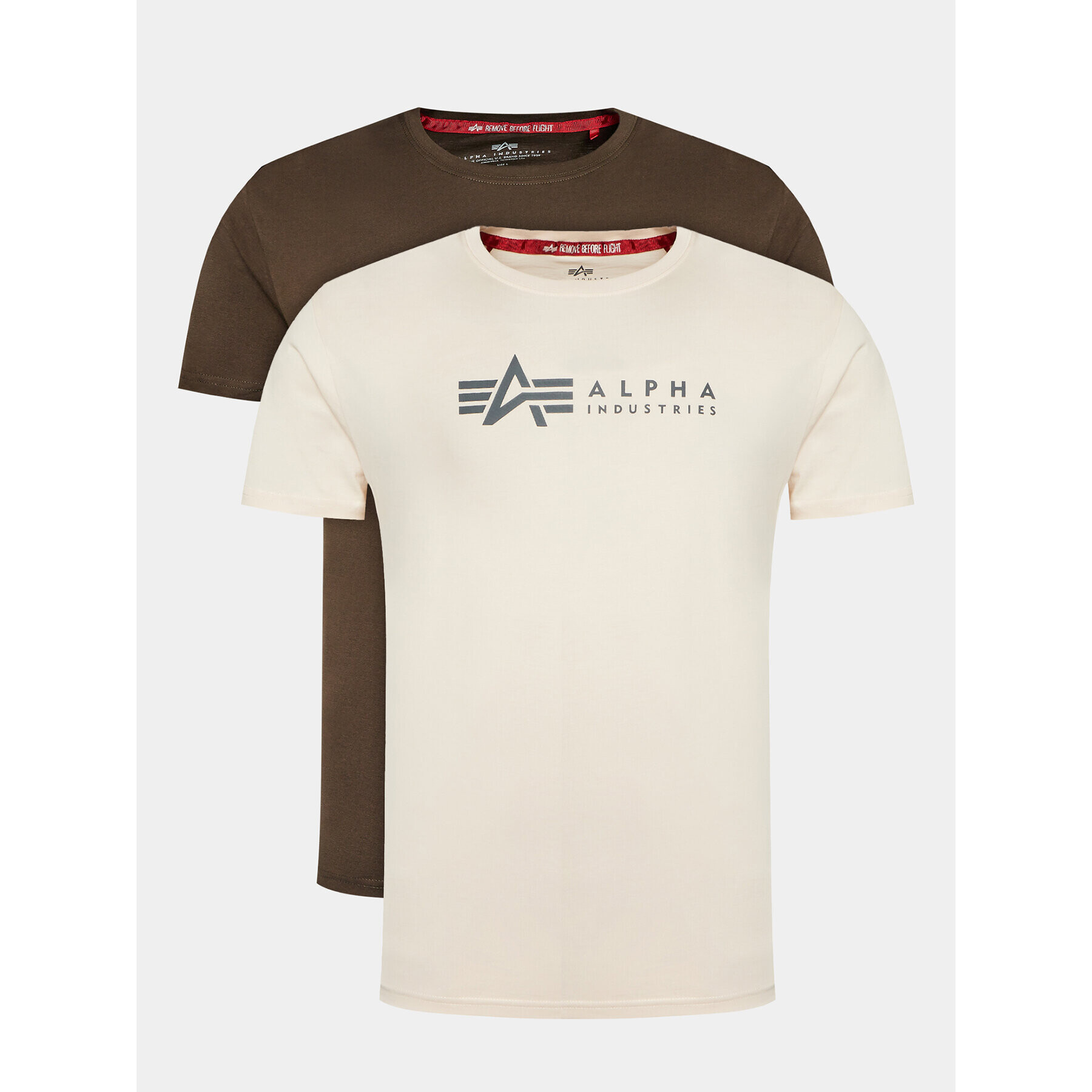 Alpha Industries 2 póló készlet Alpha Label T 2 118534 Színes Regular Fit - Pepit.hu