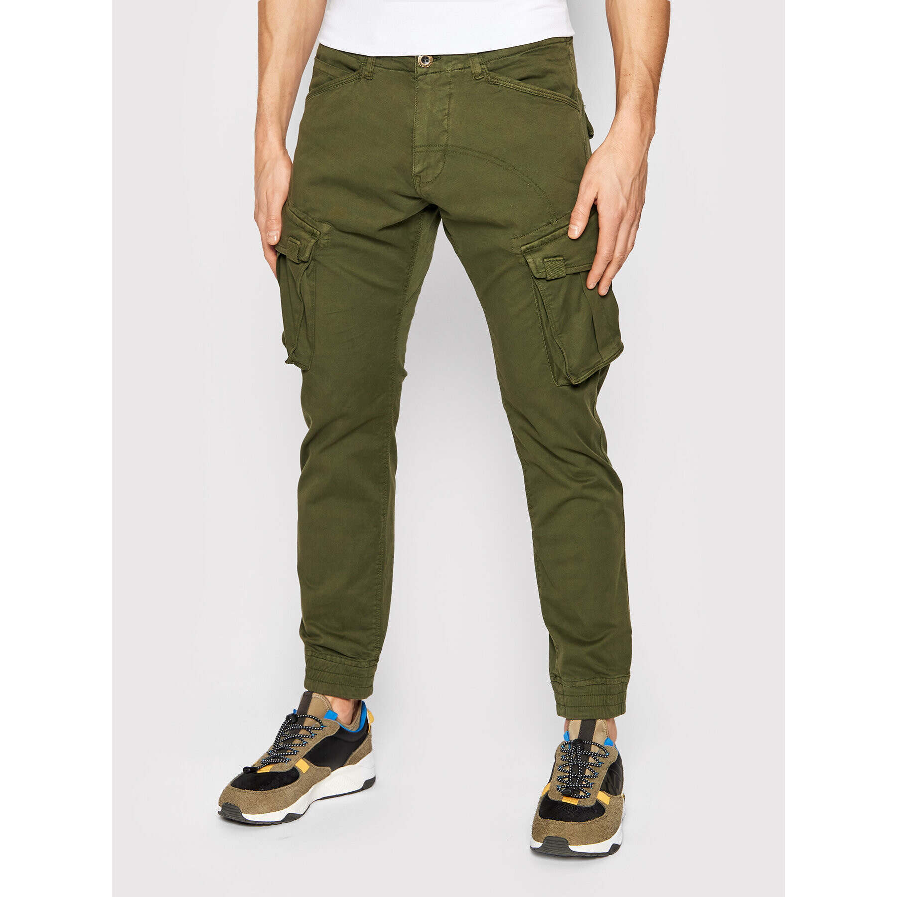 Alpha Industries Joggers Spy 116203 Zöld Tapered Fit - Pepit.hu