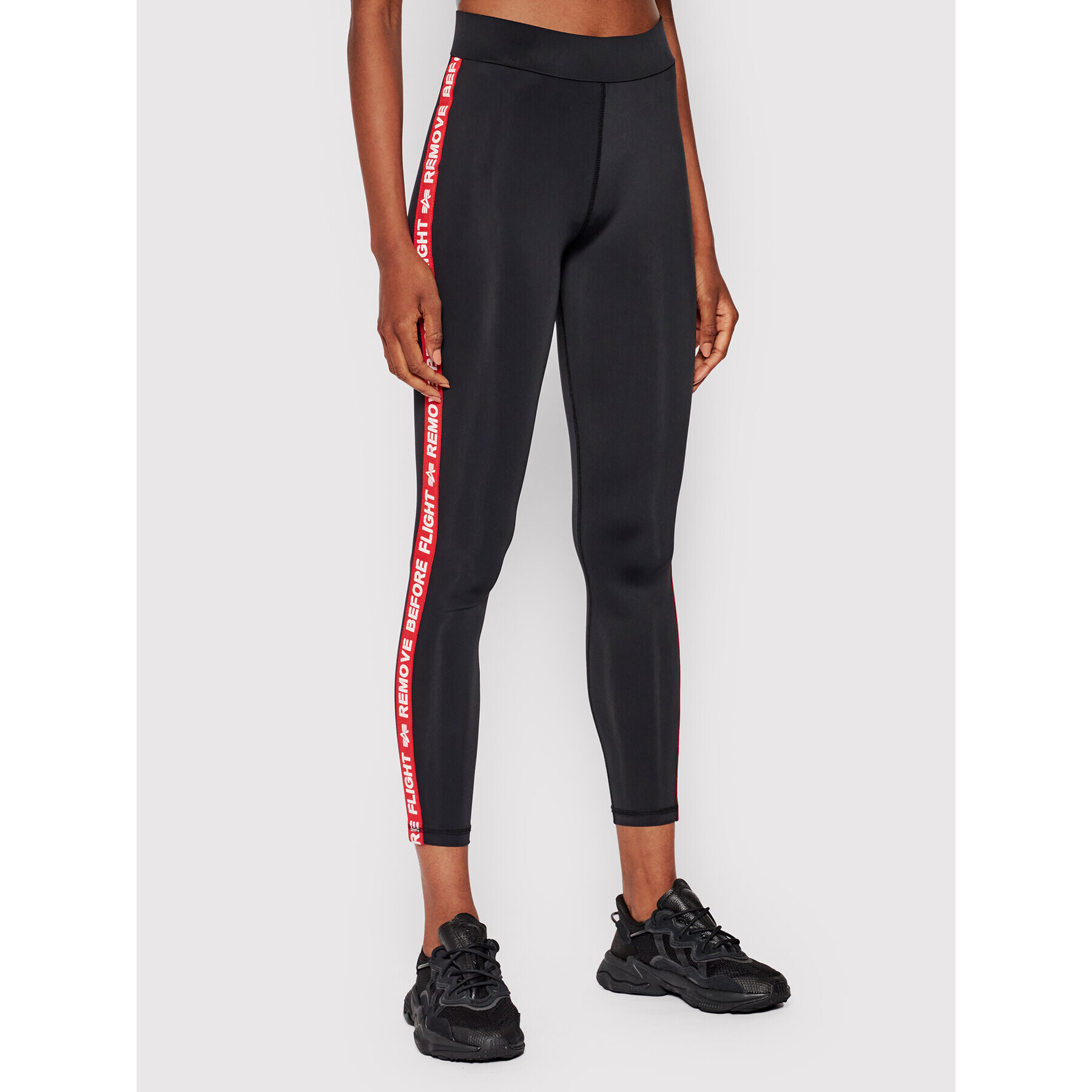 Alpha Industries Leggings Rbf Tape 126071 Fekete Slim Fit - Pepit.hu