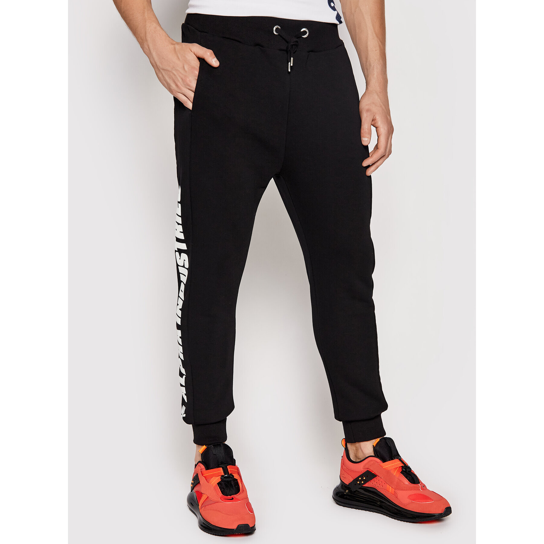 Alpha Industries Melegítő alsó Inlay Rubber Jogger 116371 Fekete Slim Fit - Pepit.hu