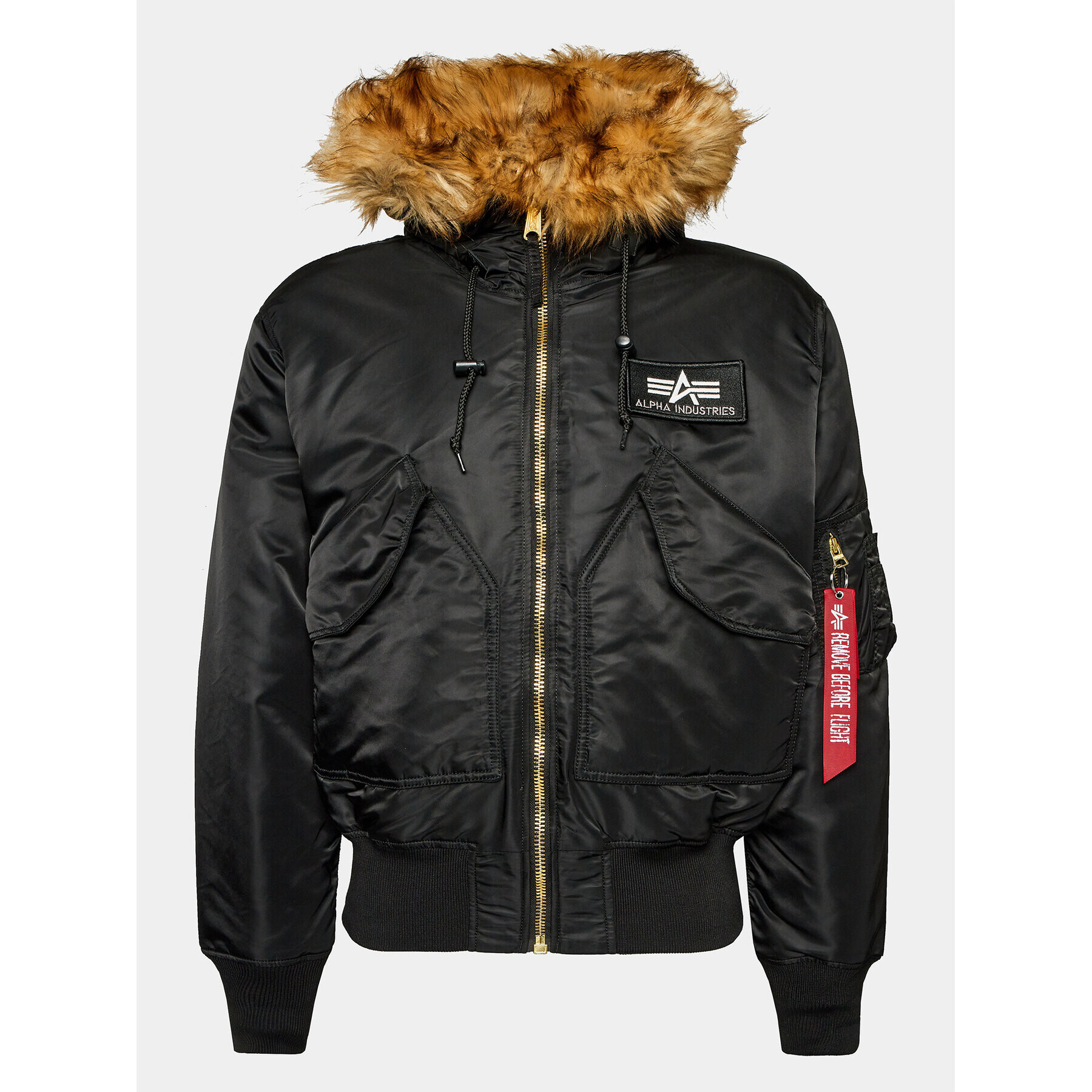 Alpha Industries Pehelykabát 45P 144103 Fekete Relaxed Fit - Pepit.hu