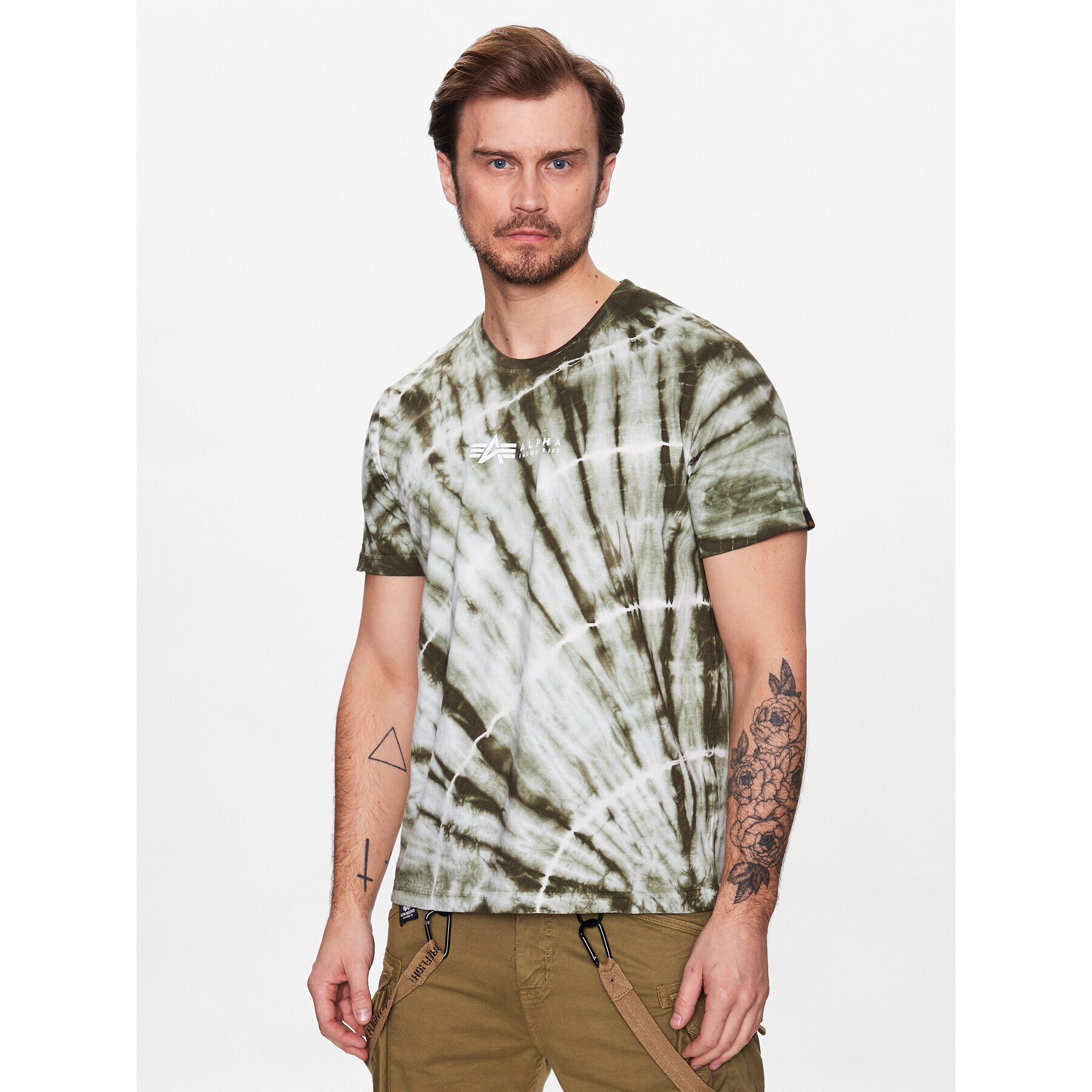 Alpha Industries Póló Tie Dye 106508 Színes Regular Fit - Pepit.hu