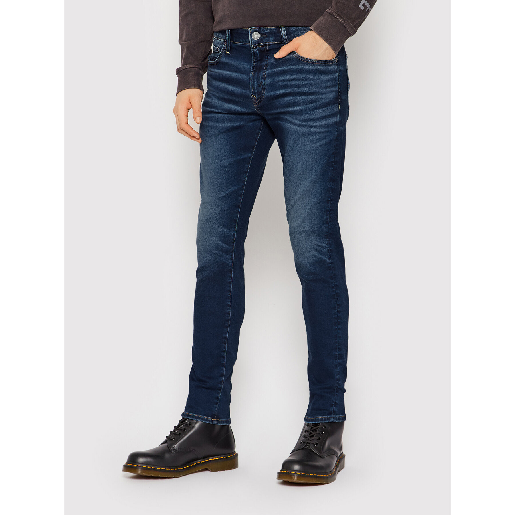 American Eagle Farmer 011-0119-5995 Sötétkék Skinny Fit - Pepit.hu