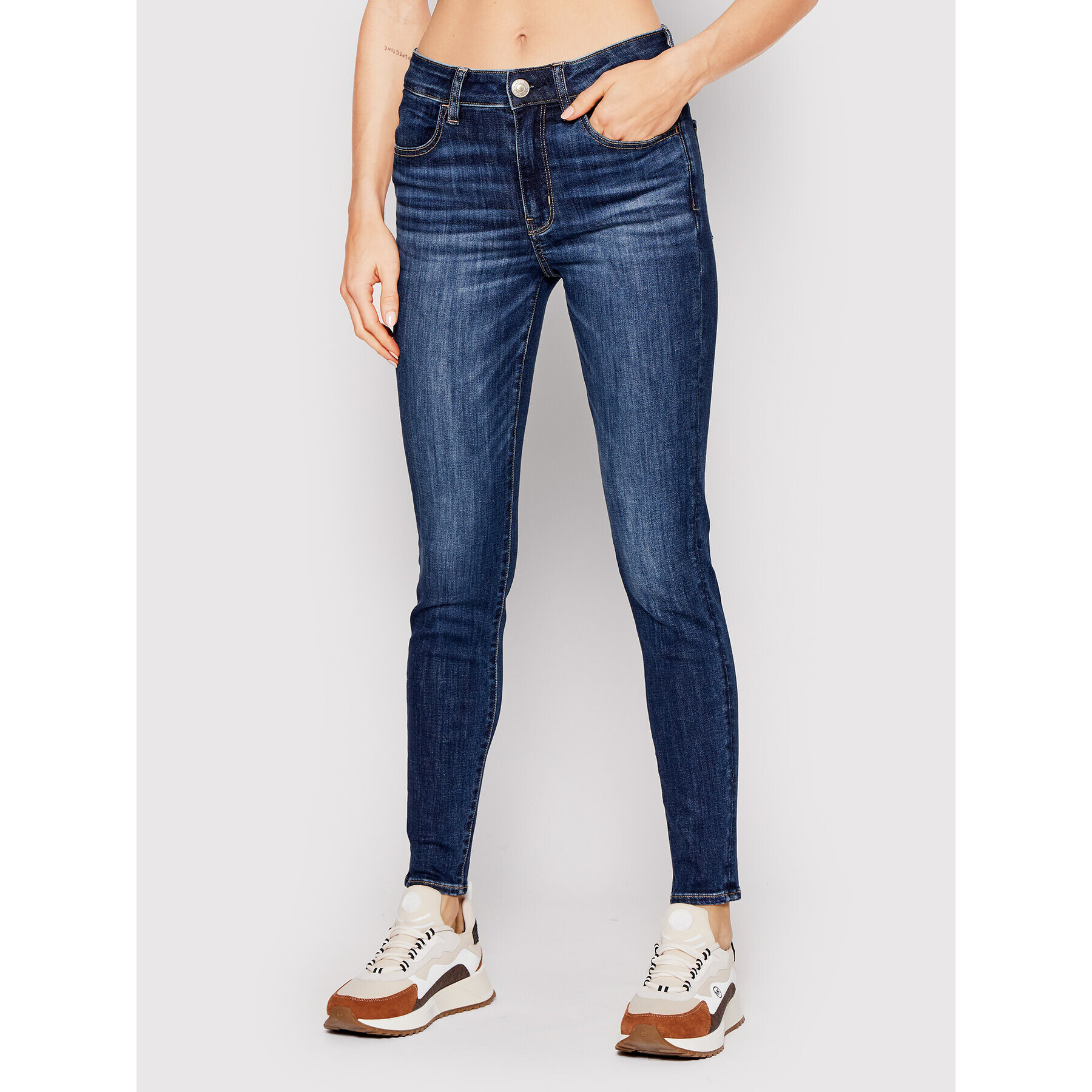 American Eagle Farmer 043-0433-2878 Kék Jegging Fit - Pepit.hu