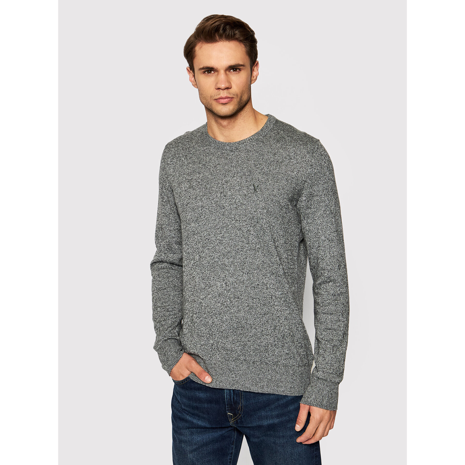 American Eagle Sweater 014-1142-1702 Szürke Regular Fit - Pepit.hu