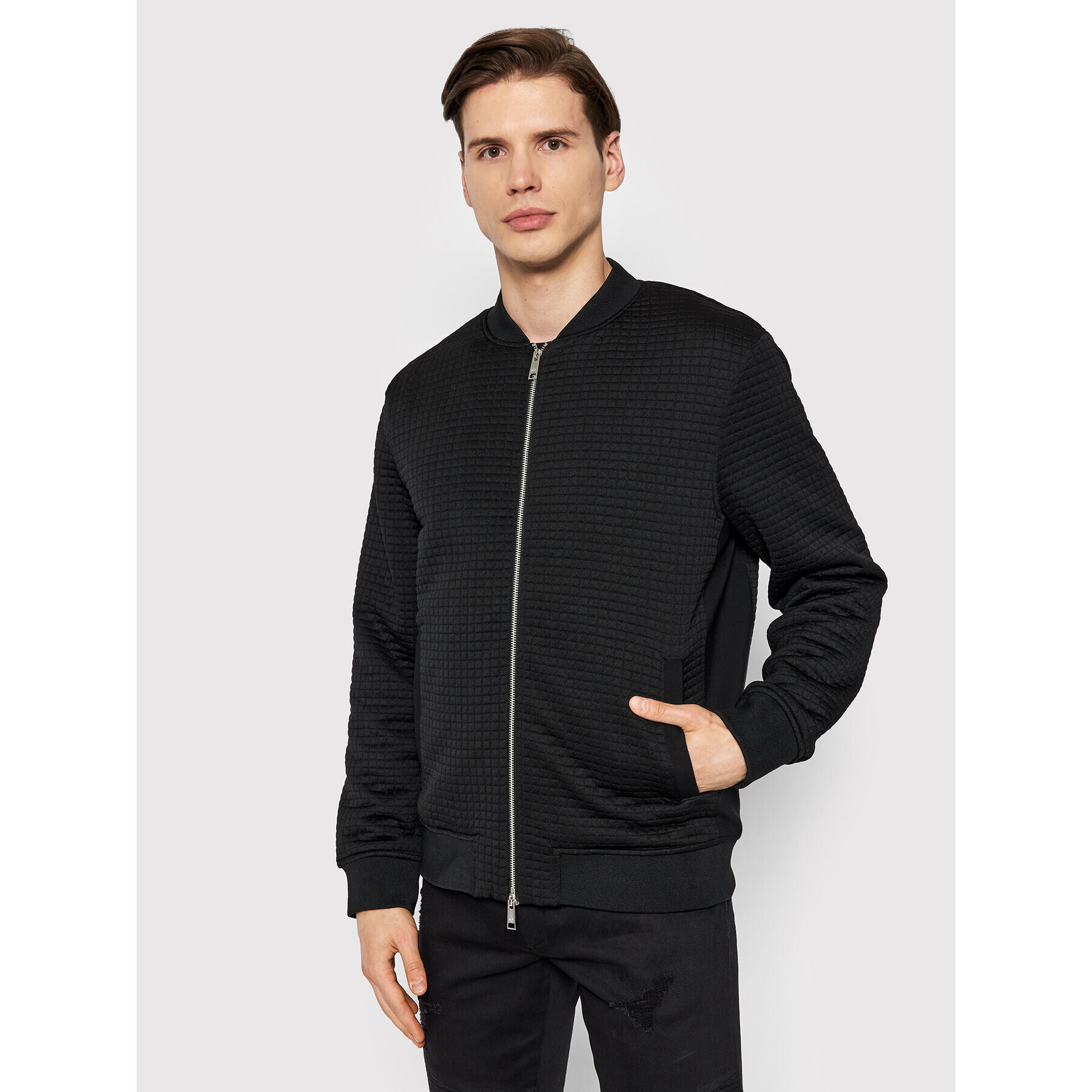 Armani Exchange Bomber dzseki 3LZBFW ZJY8Z 1200 Fekete Regular Fit - Pepit.hu