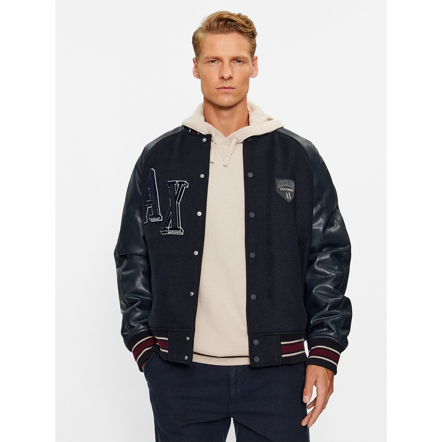 Armani Exchange Bomber dzseki 6RZB21 ZNIKZ 1510 Sötétkék Regular Fit - Pepit.hu