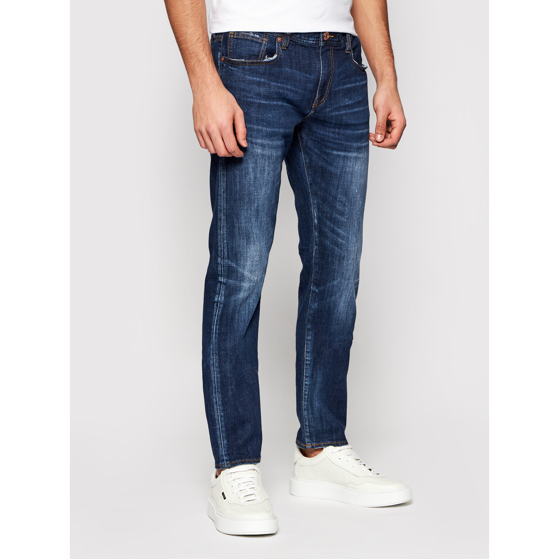 Armani Exchange Farmer 3KZJ13 Z1LTZ 1500 Sötétkék Slim Fit - Pepit.hu