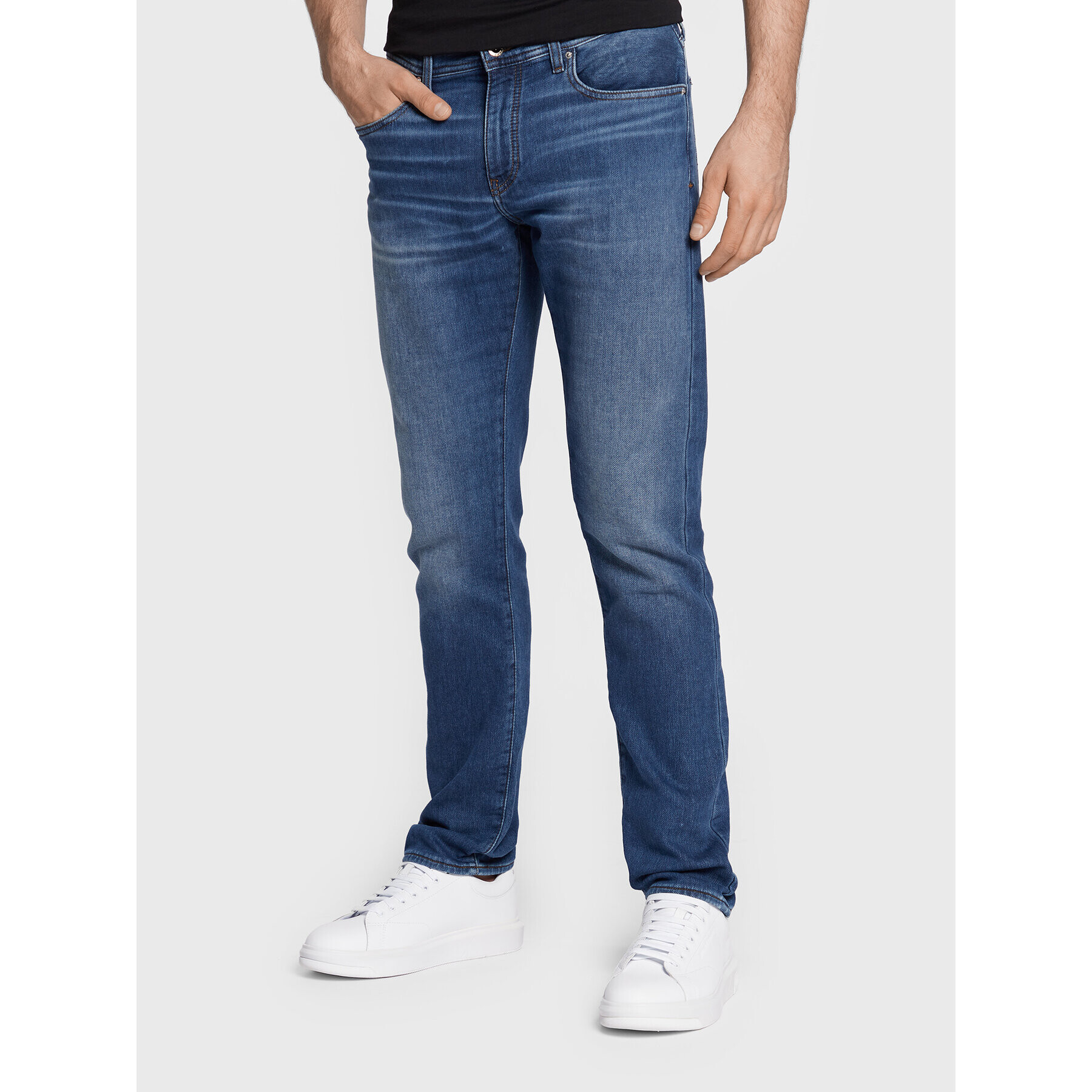 Armani Exchange Farmer 6LZJ13 Z1P6Z 1500 Sötétkék Slim Fit - Pepit.hu