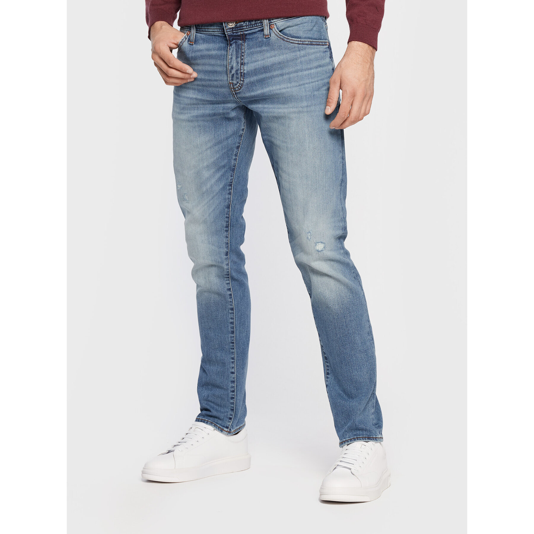 Armani Exchange Farmer 6LZJ14 Z1PEZ 1500 Kék Skinny Fit - Pepit.hu