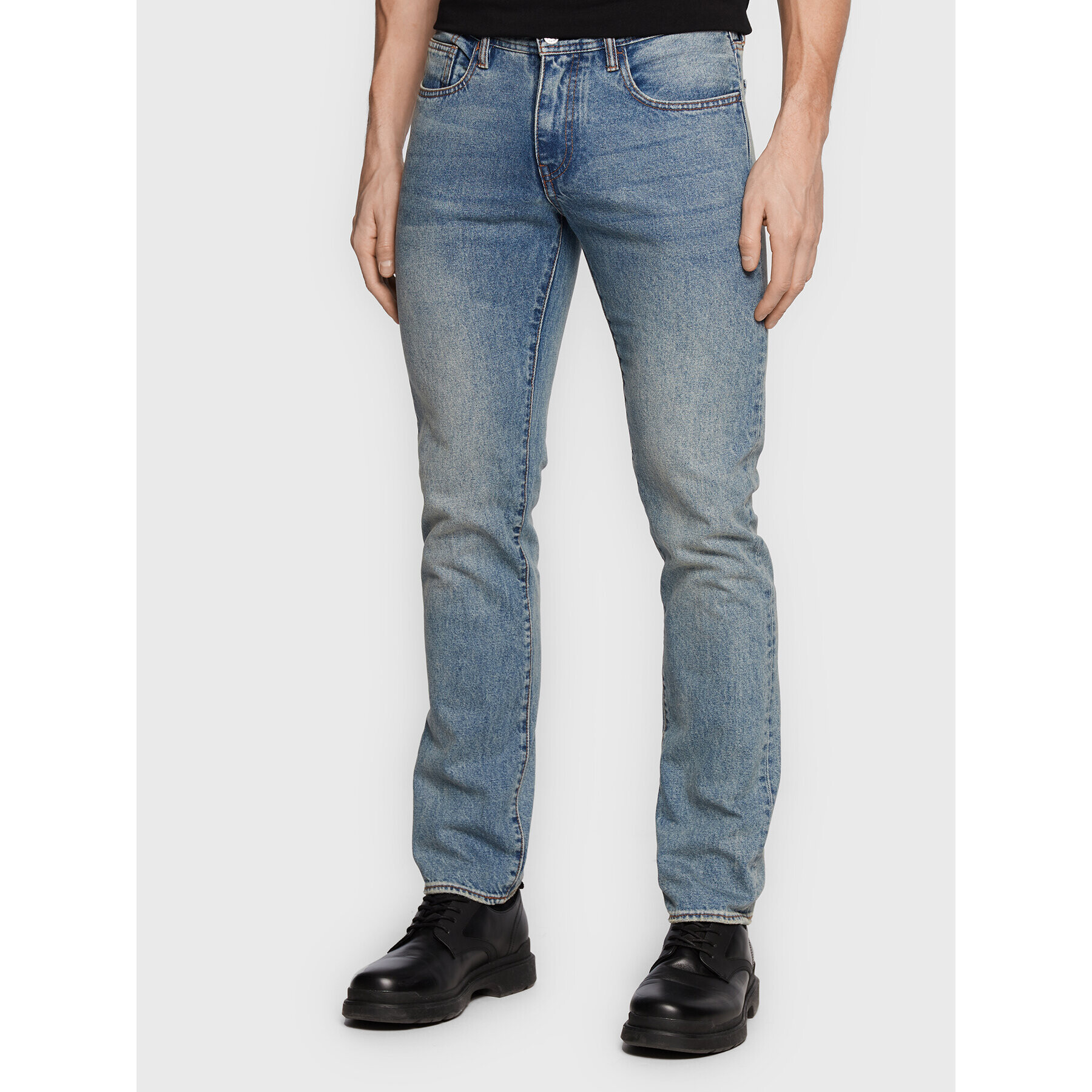 Armani Exchange Farmer 8NZJ13 Z1PDZ 1500 Kék Slim Fit - Pepit.hu