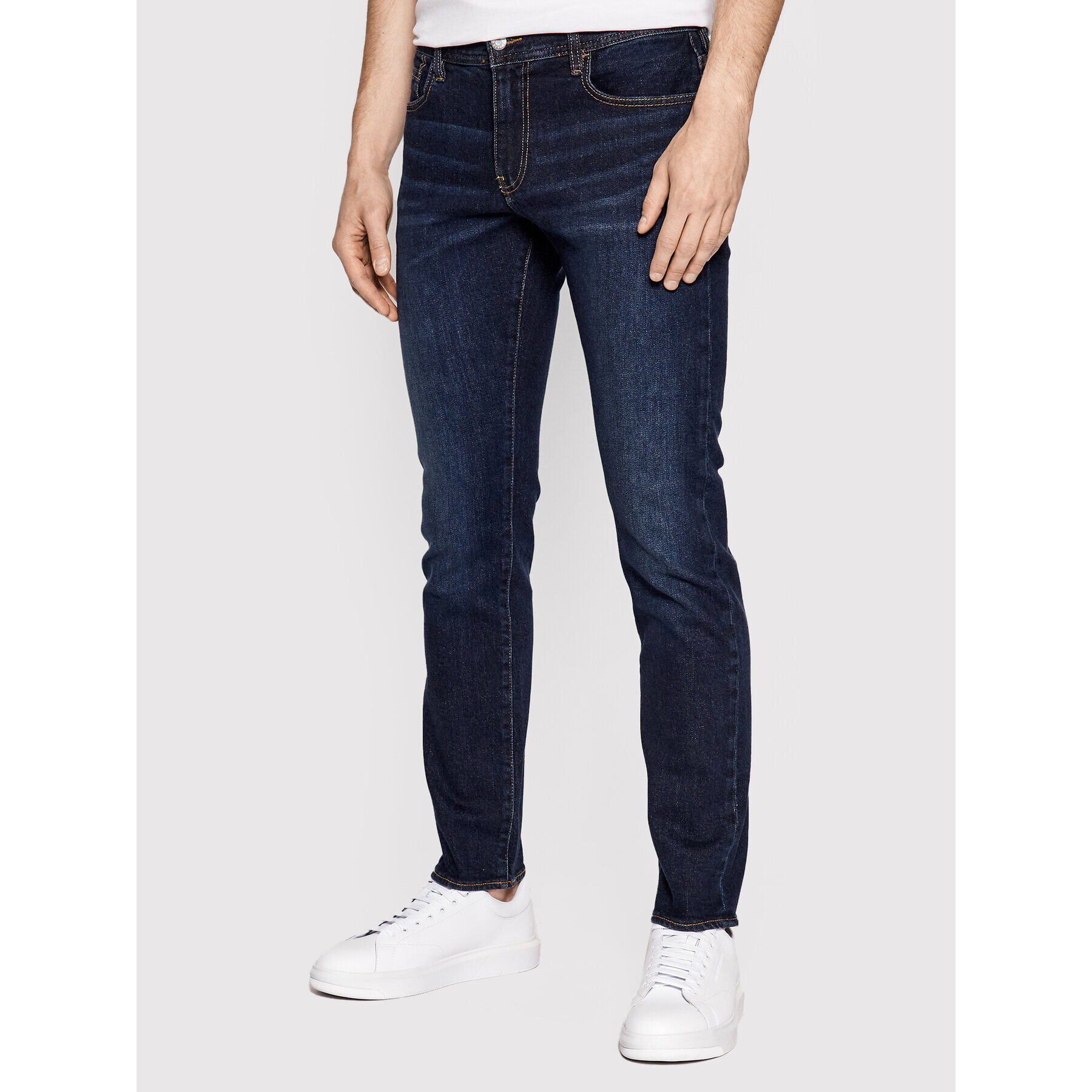 Armani Exchange Farmer 8NZJ13 Z2SAZ 1500 Sötétkék Slim Fit - Pepit.hu