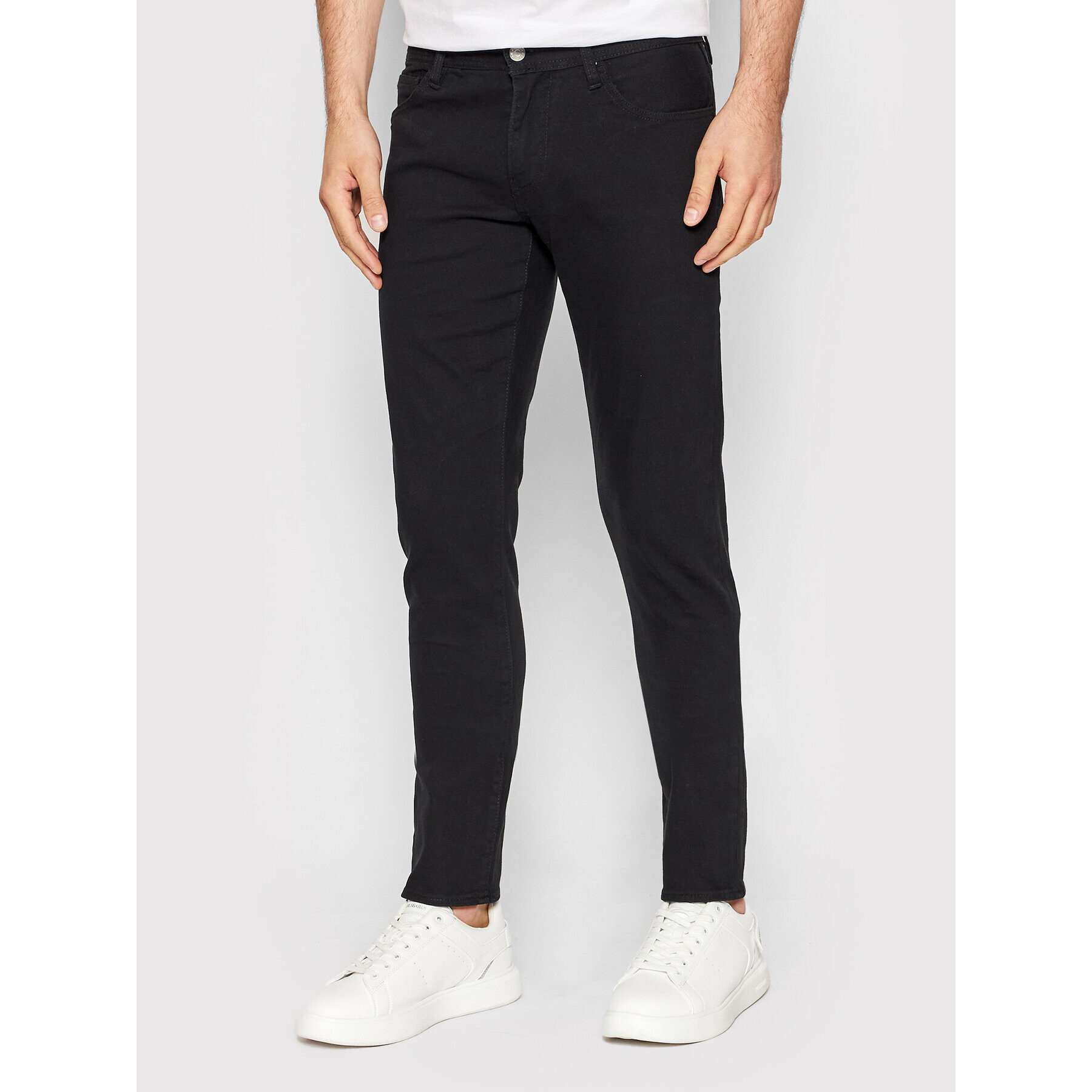 Armani Exchange Farmer 8NZJ14 Z1SBZ 1200 Fekete Skinny Fit - Pepit.hu