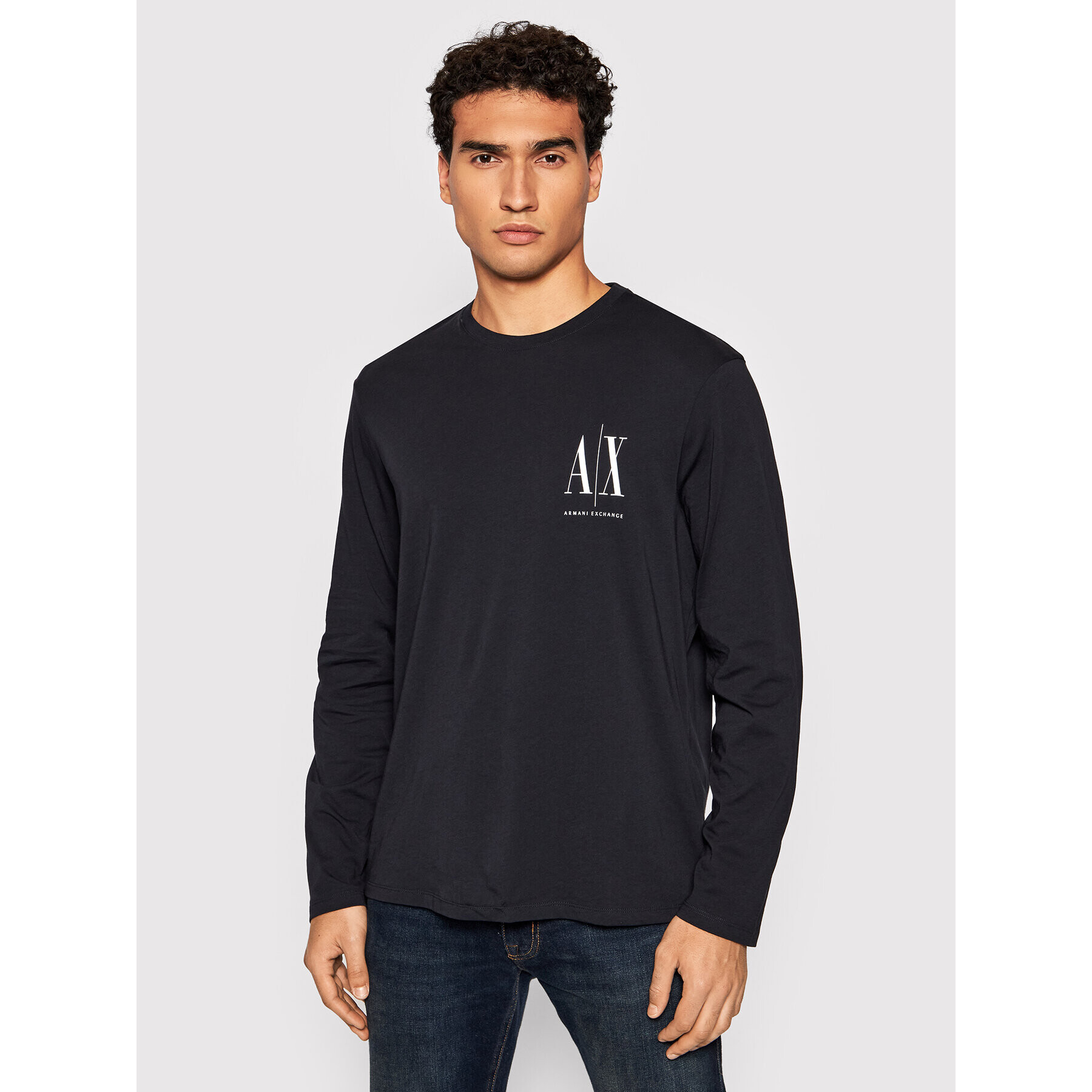 Armani Exchange Hosszú ujjú 8NZTPL ZJH4Z 1510 Sötétkék Regular Fit - Pepit.hu