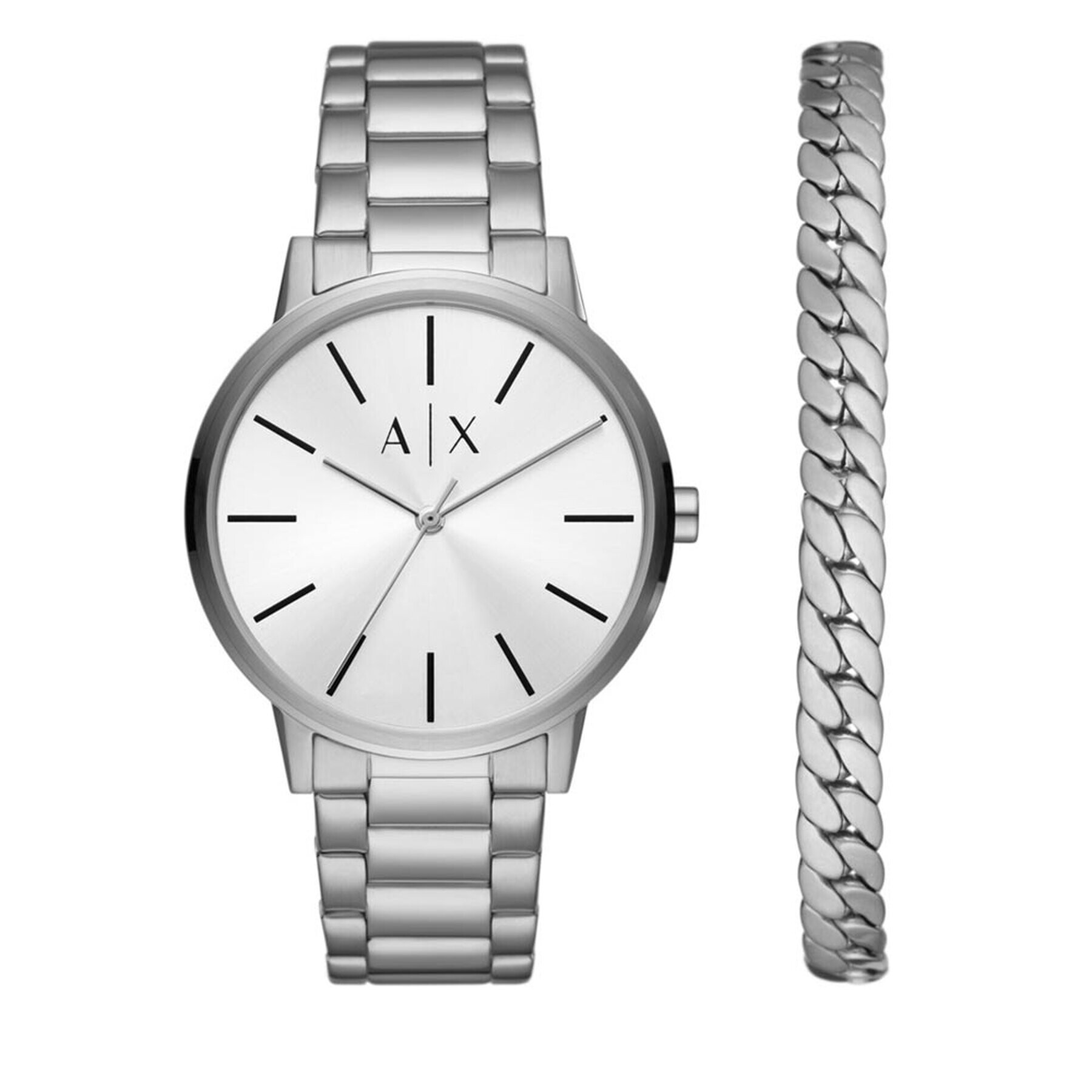 Armani Exchange Karóra Cayde AX7138SET Ezüst - Pepit.hu