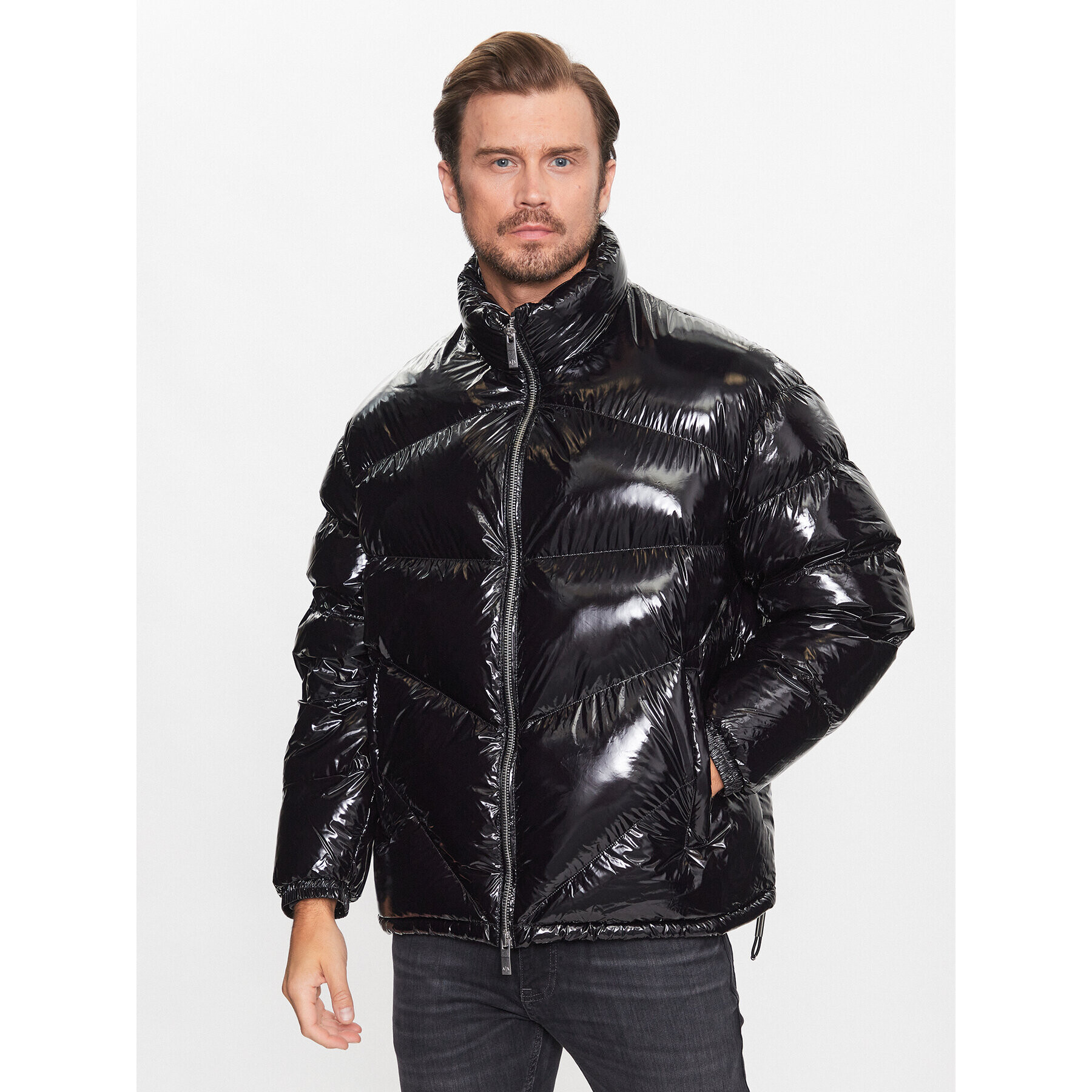 Armani Exchange Pehelykabát 6RZBL3 ZN2RZ 1200 Fekete Regular Fit - Pepit.hu