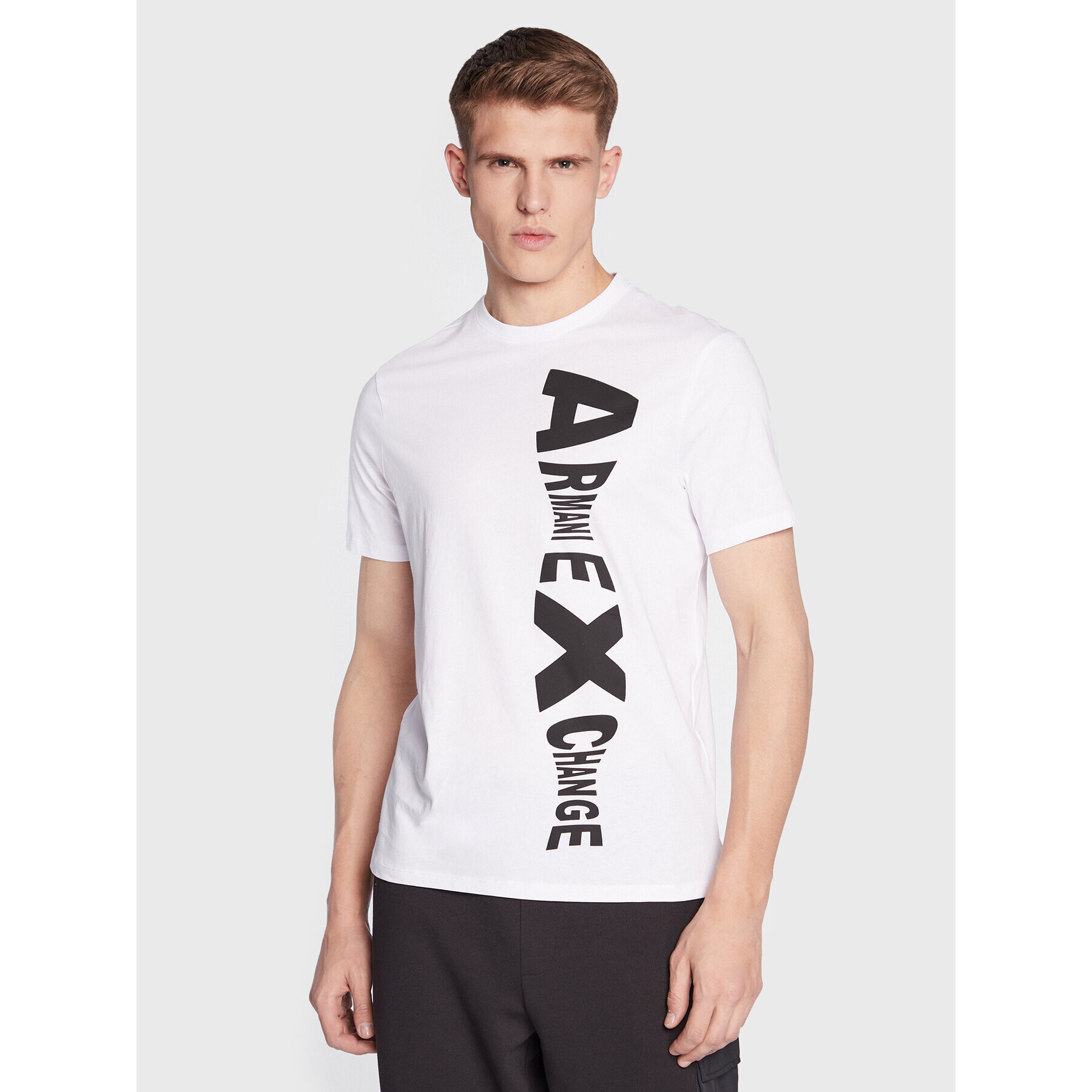 Armani Exchange Póló 3RZTAE ZJGCZ 1100 Fehér Regular Fit - Pepit.hu