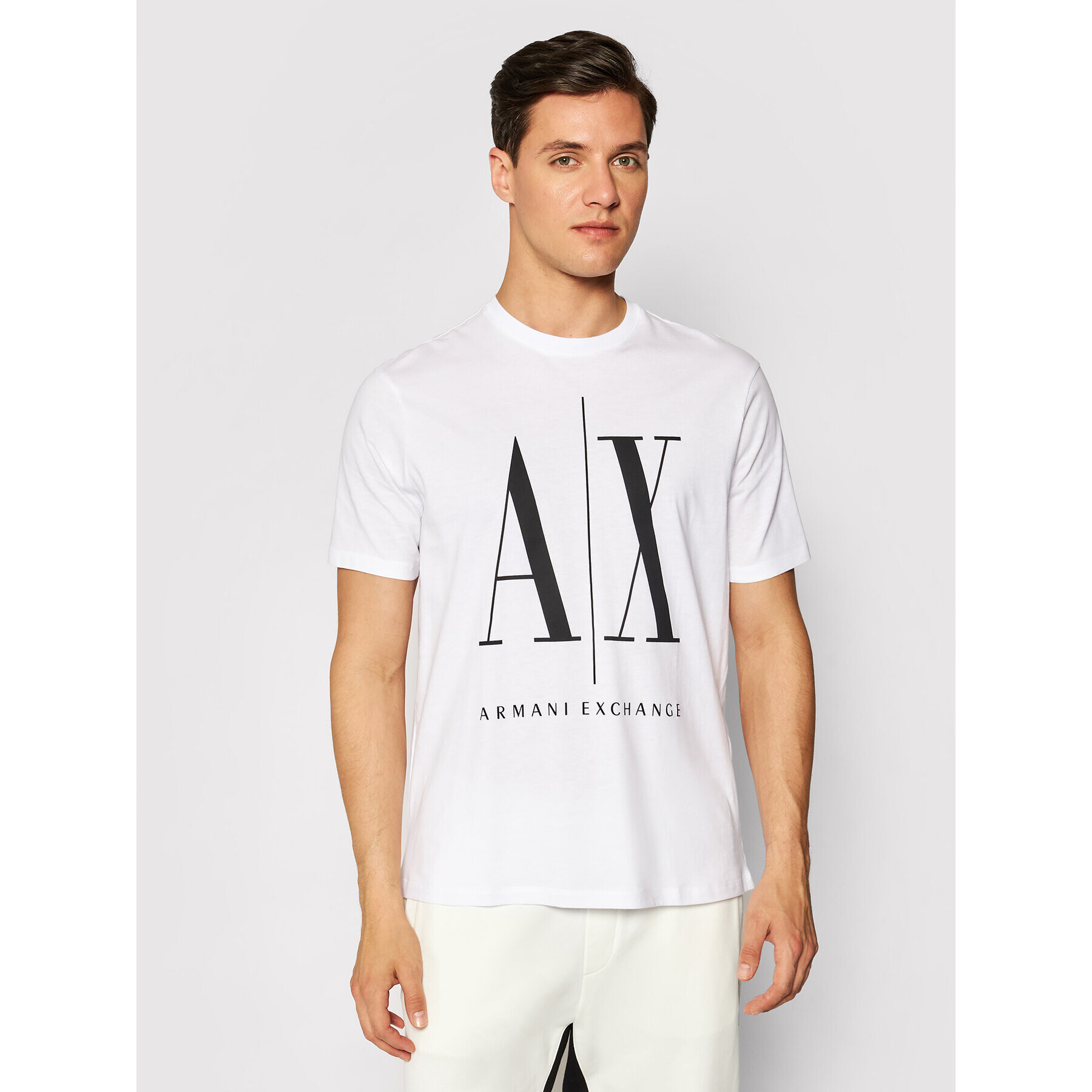 Armani Exchange Póló 8NZTPA ZJH4Z 5100 Fehér Regular Fit - Pepit.hu