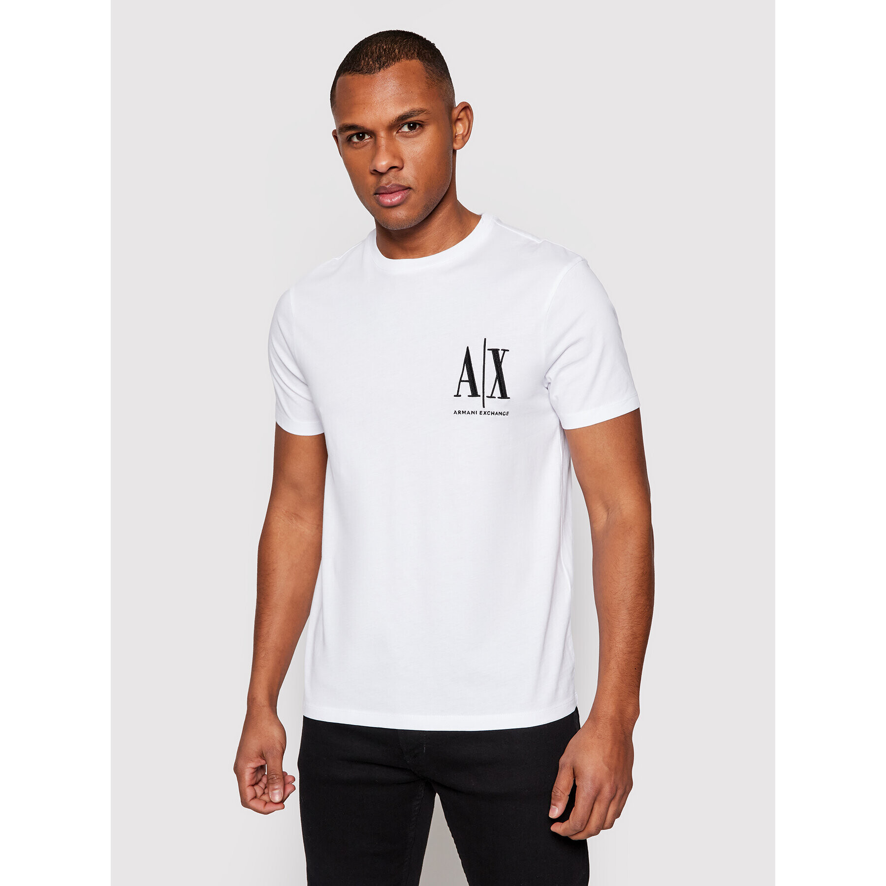 Armani Exchange Póló 8NZTPH ZJH4Z 1100 Fehér Regular Fit - Pepit.hu