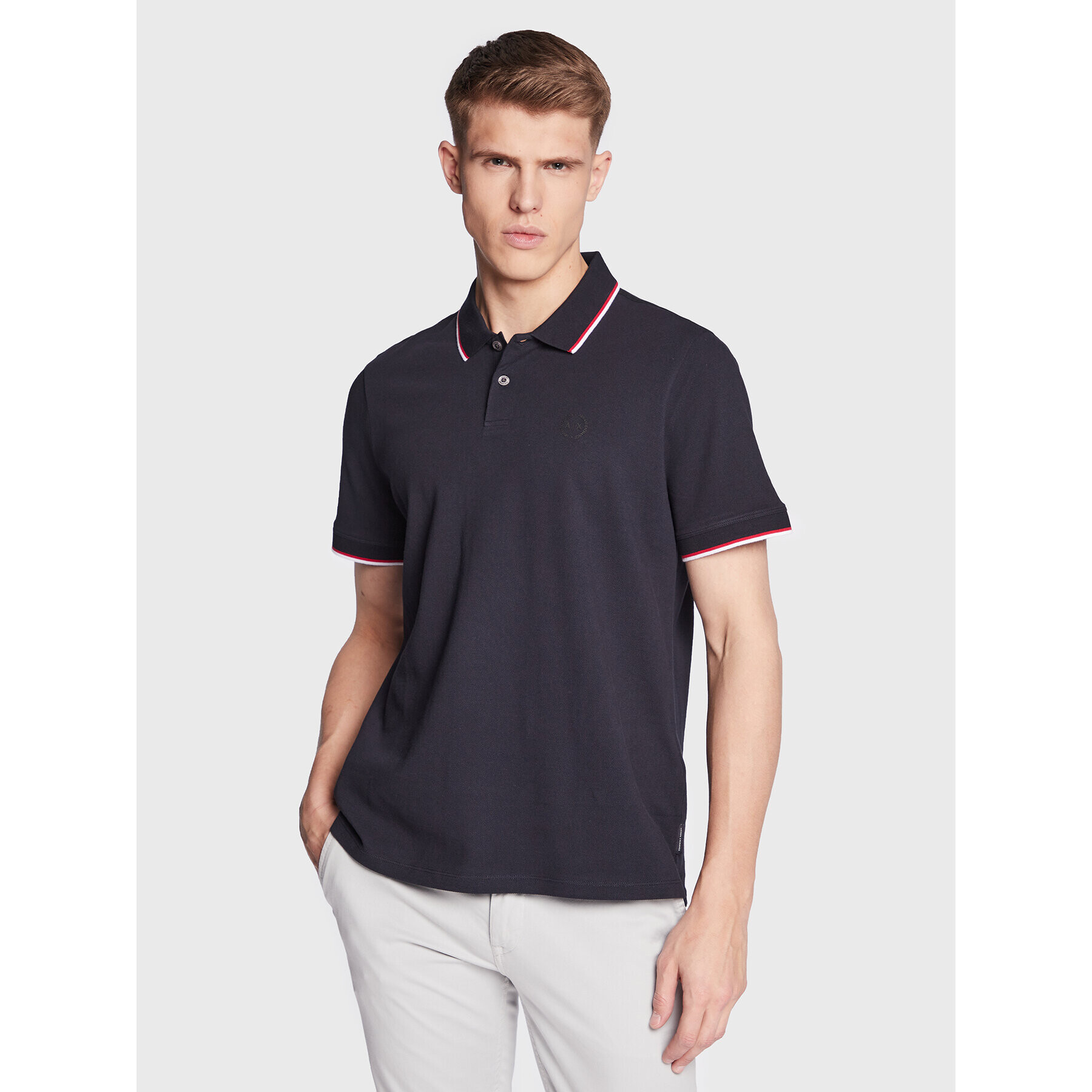 Armani Exchange Pólóing 8NZF75 Z8M5Z 1510 Sötétkék Regular Fit - Pepit.hu