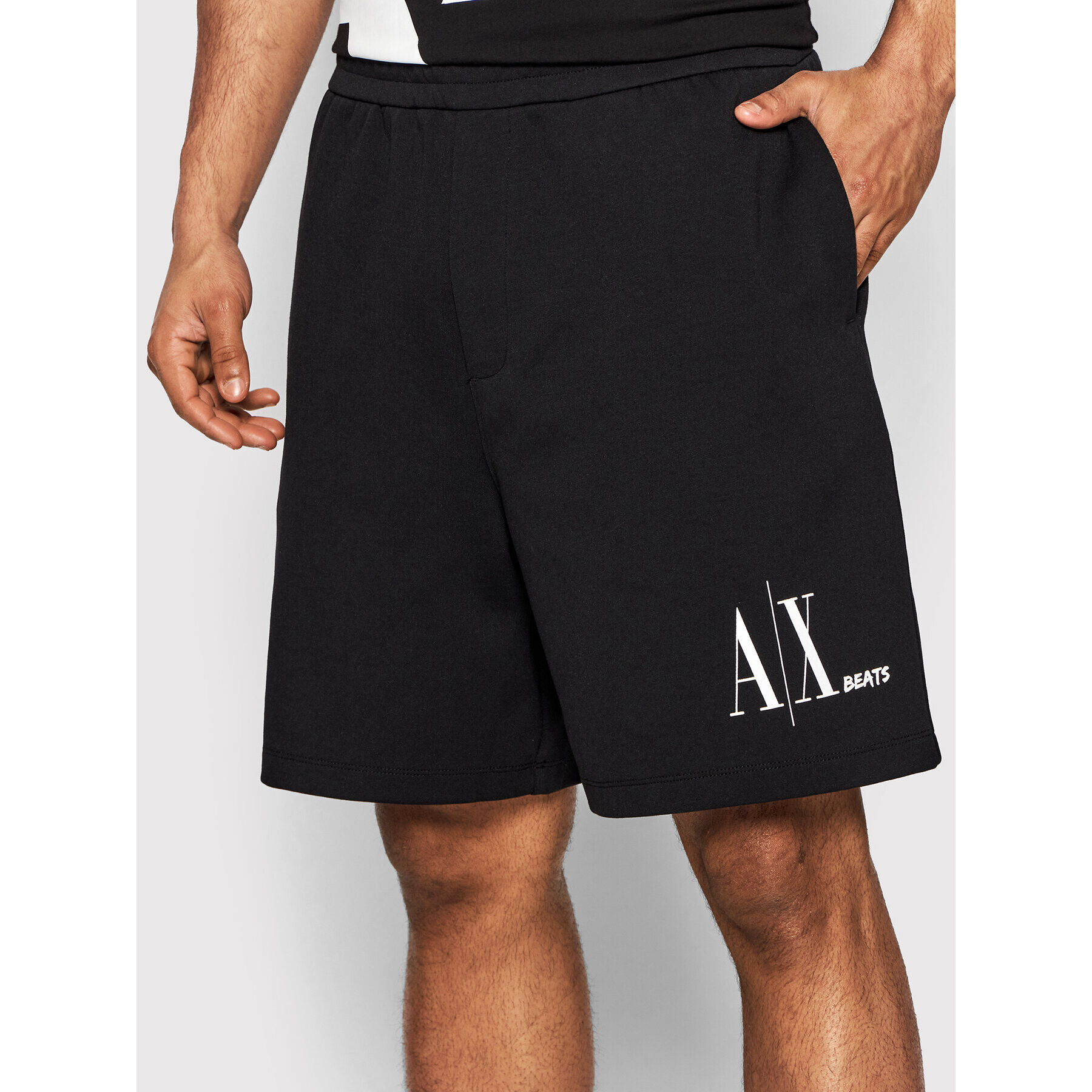 Armani Exchange Sport rövidnadrág 3LZSJE ZJYAZ 1200 Fekete Regular Fit - Pepit.hu