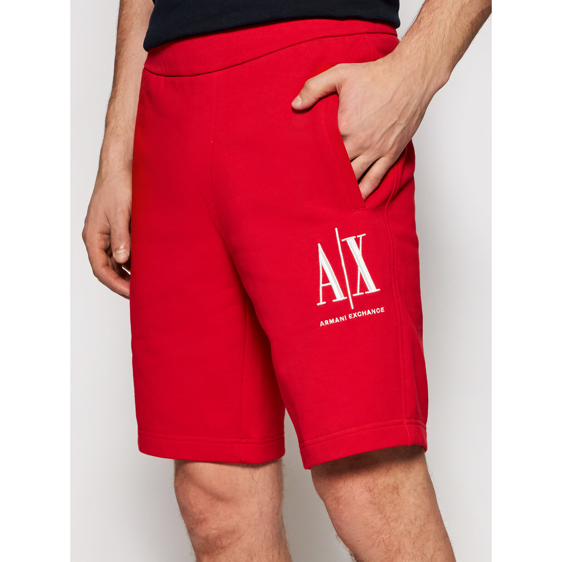 Armani Exchange Sport rövidnadrág 8NZSPA ZJ1ZZ 1400 Piros Regular Fit - Pepit.hu