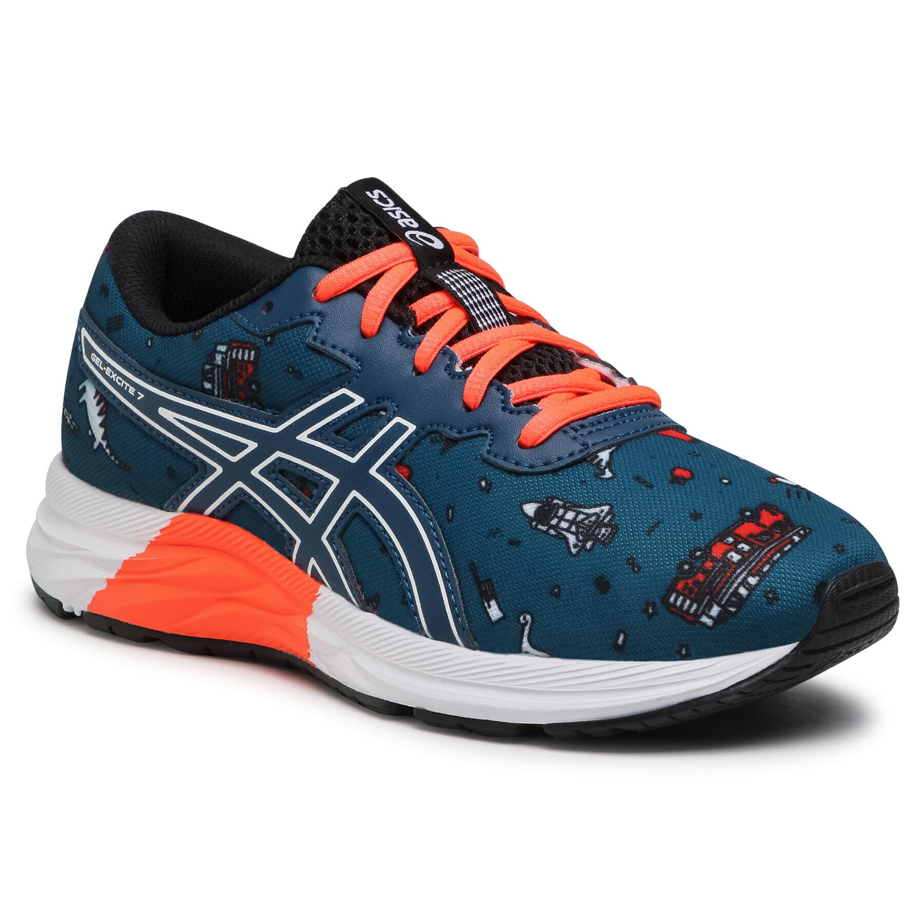 Asics Cipő Gel-Excite 7 Gs 1014A181 Kék - Pepit.hu