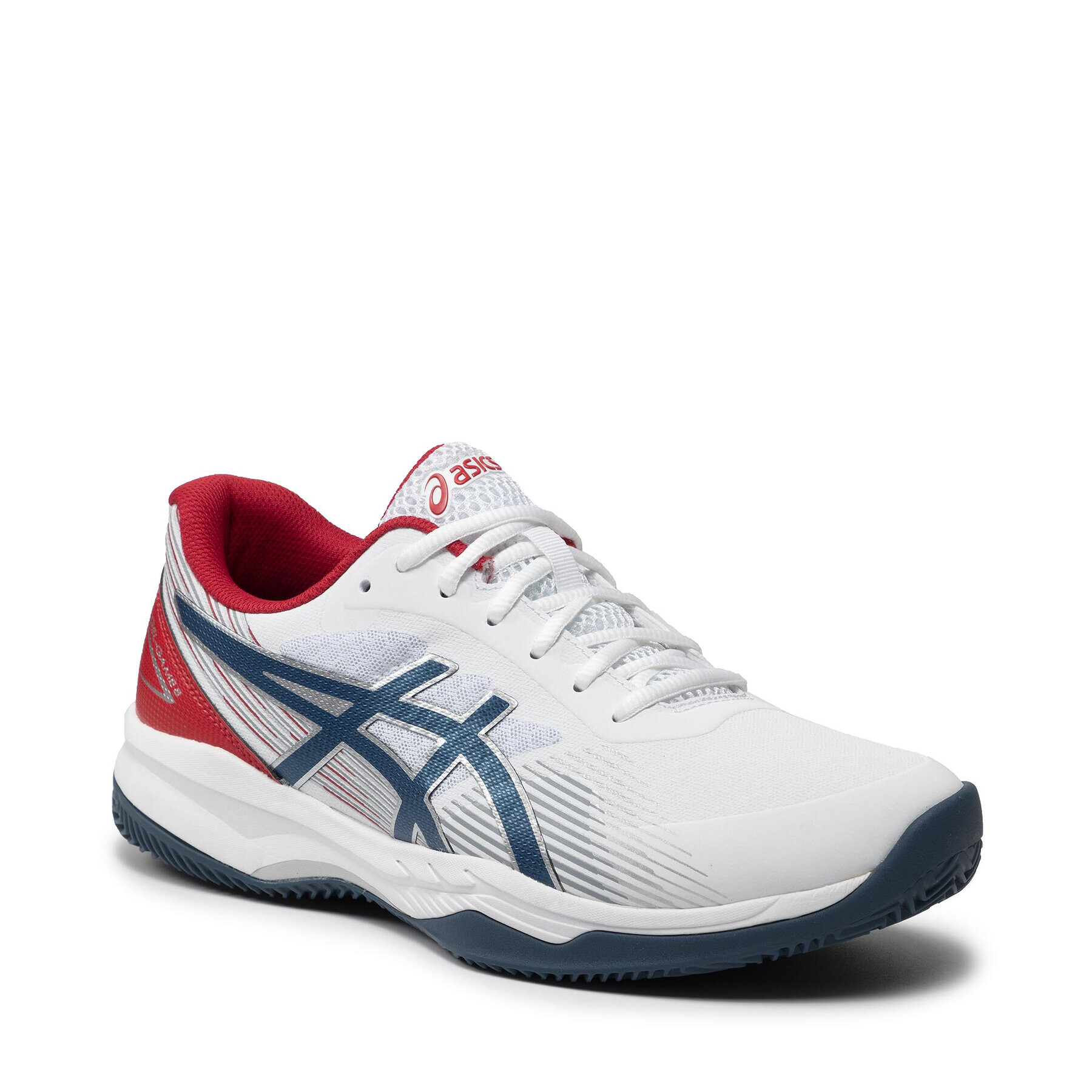 Asics Cipő Gel-Game 8 Clay/Oc 1041A193 Fehér - Pepit.hu