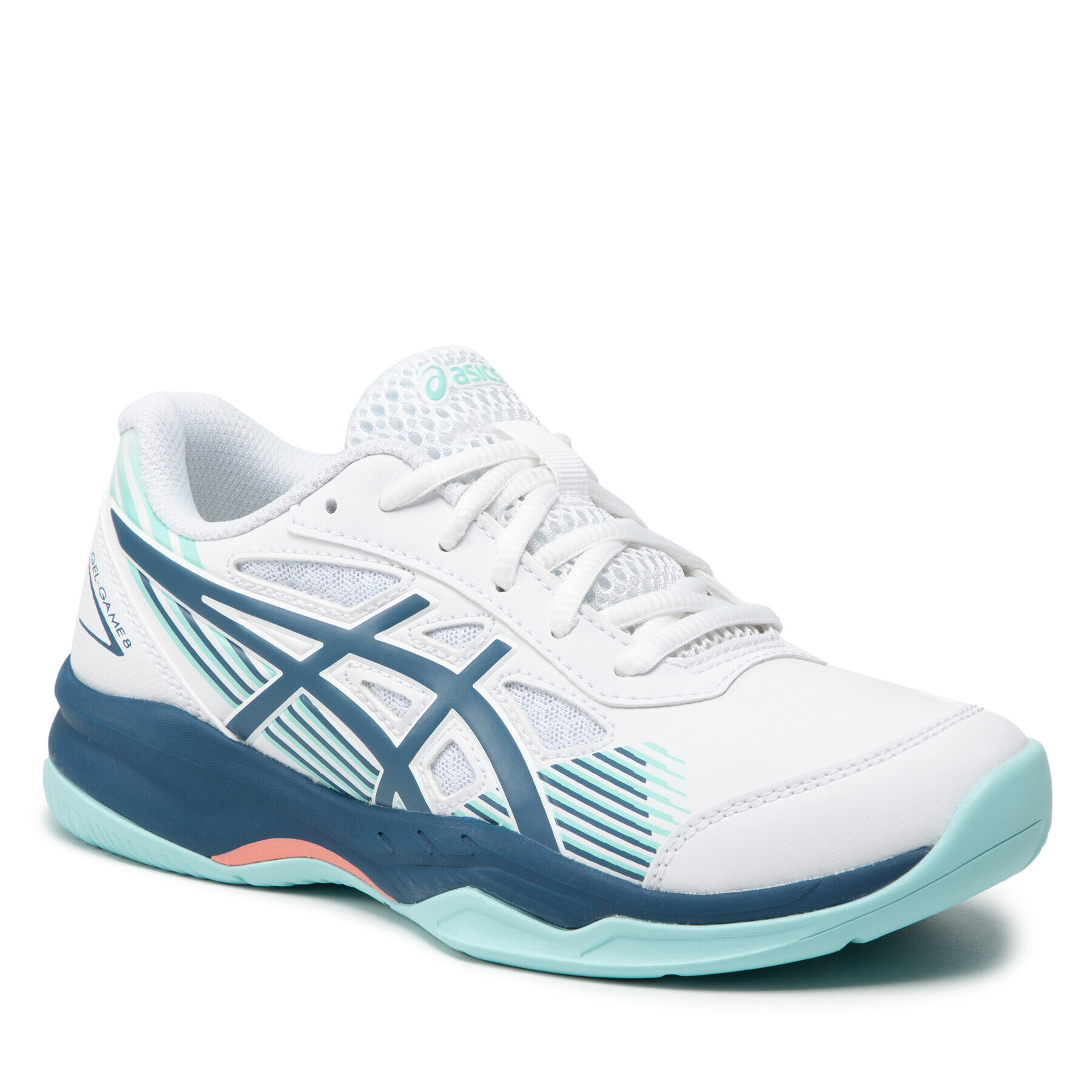 Asics Cipő Gel-Game 8 Gs 1044A025 Fehér - Pepit.hu