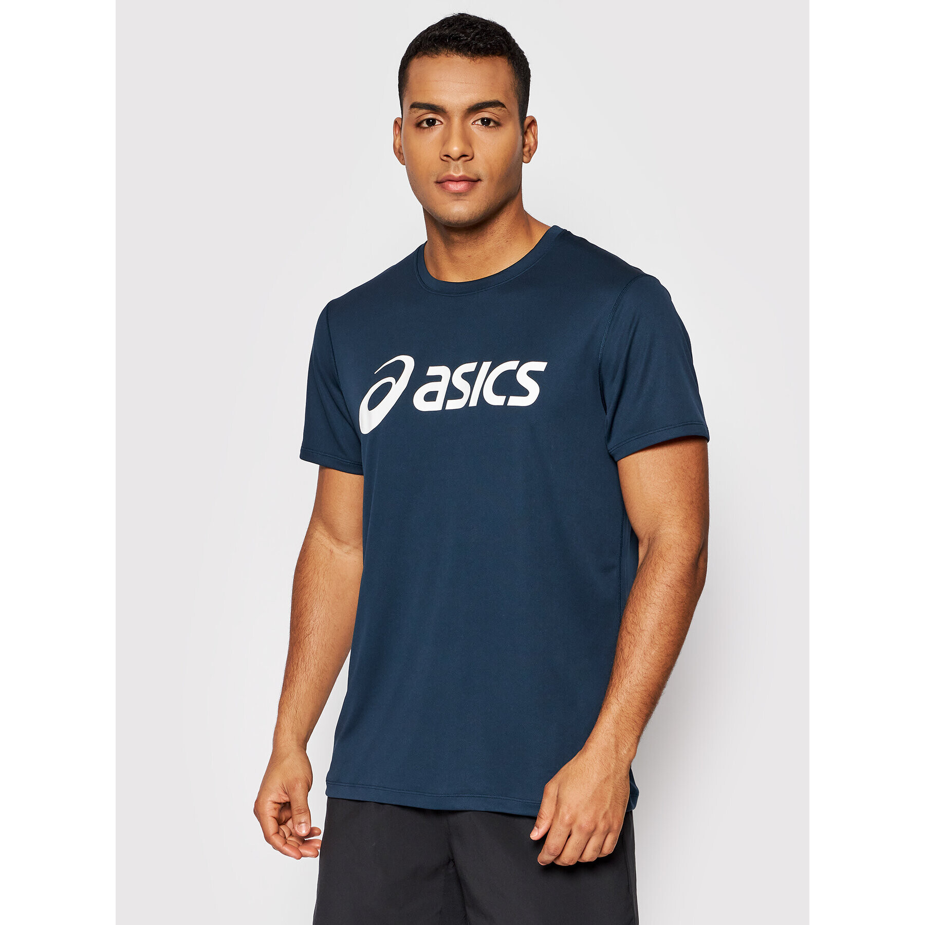 Asics Technikai póló Core 2011C334 Sötétkék Regular Fit - Pepit.hu