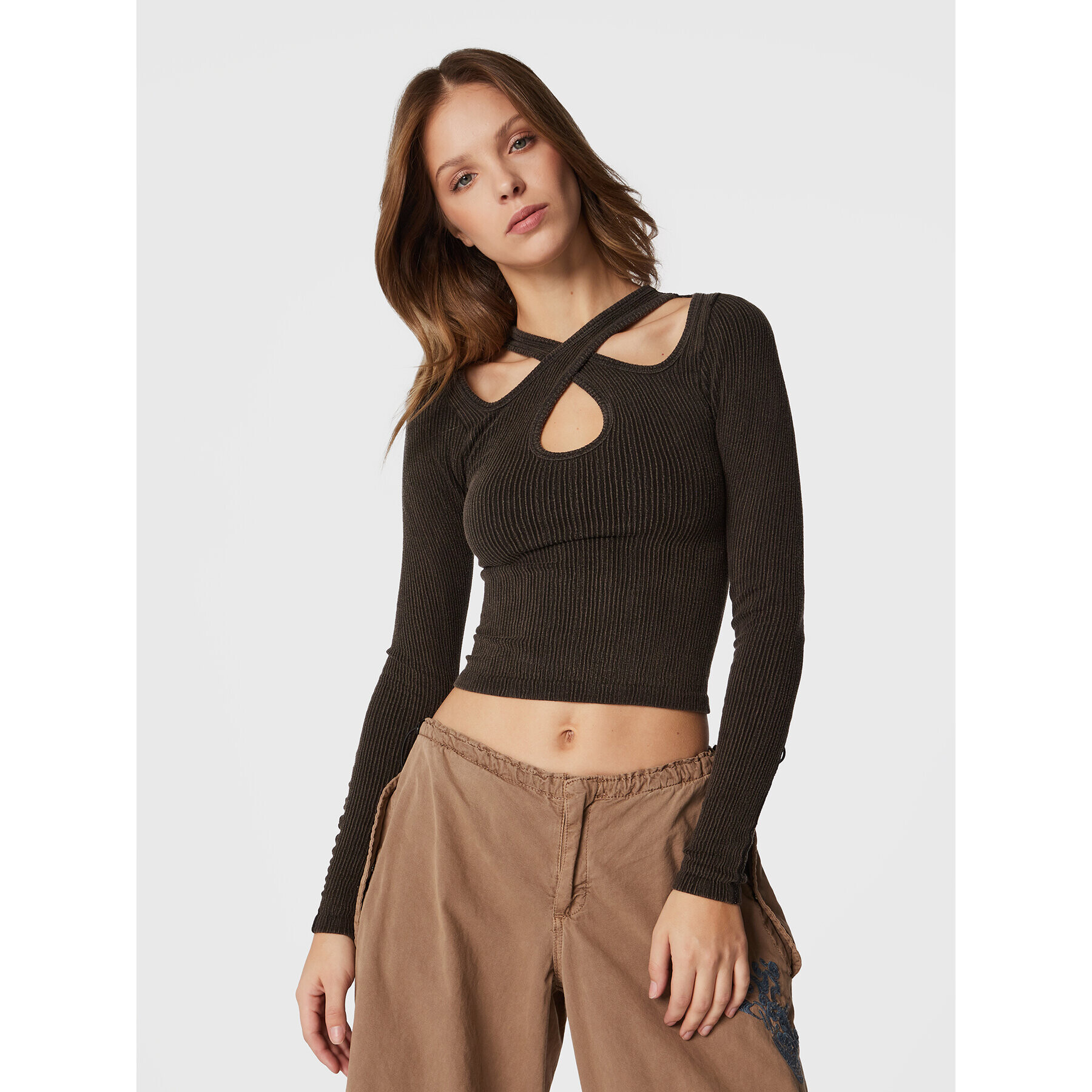 BDG Urban Outfitters Blúz 75437582 Szürke Regular Fit - Pepit.hu