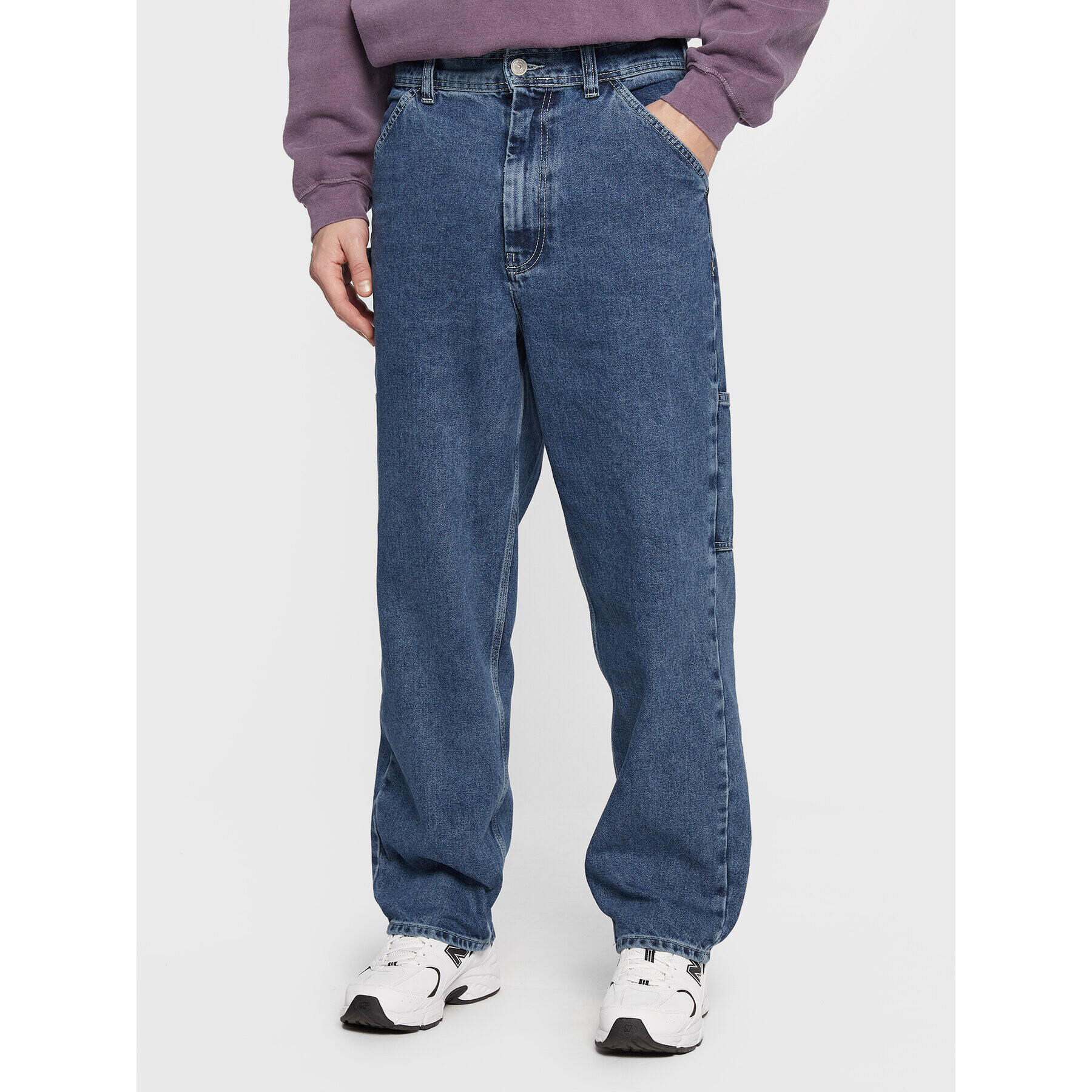 BDG Urban Outfitters Farmer 73601163 Kék Relaxed Fit - Pepit.hu